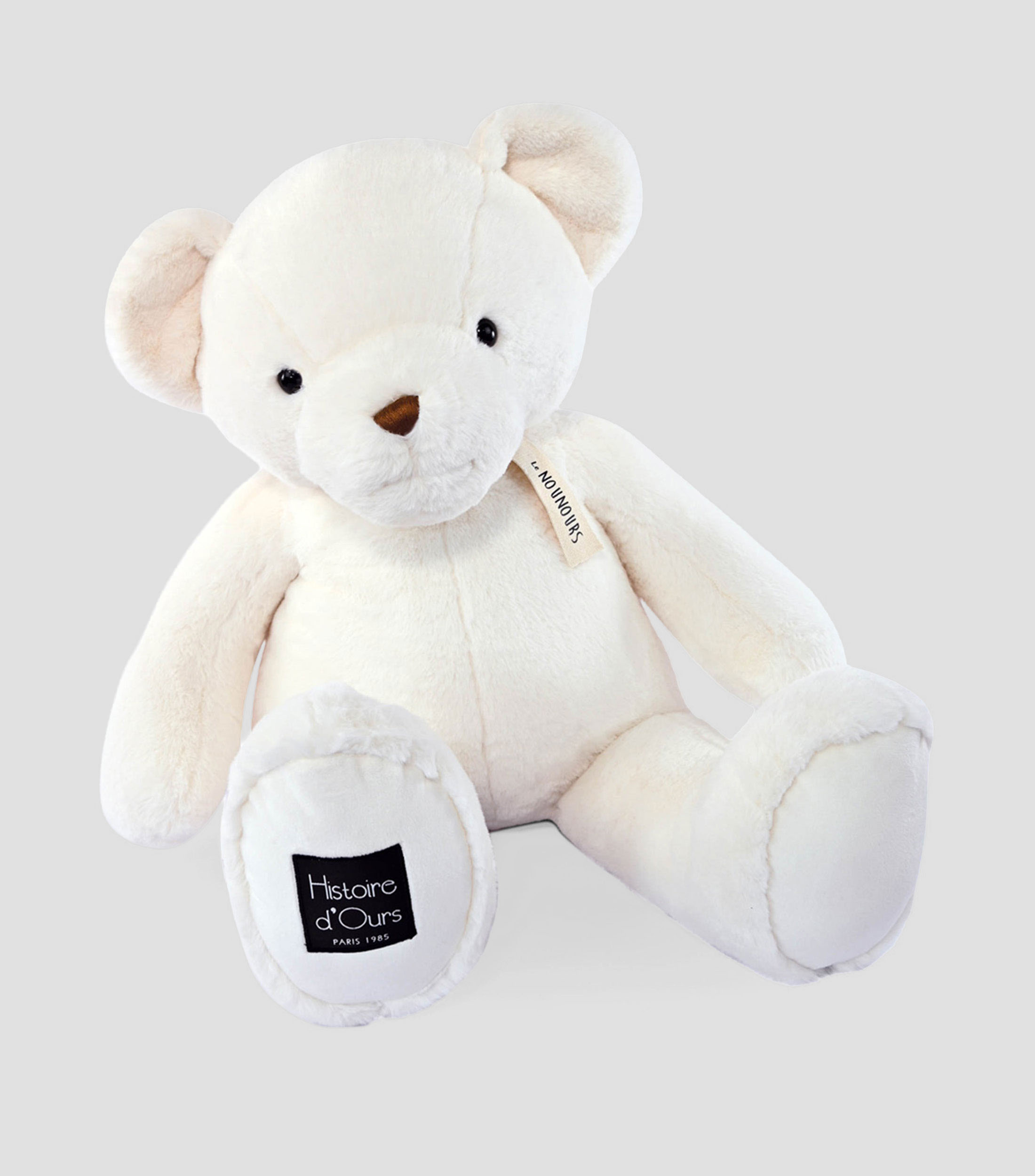 Muñeco de Peluche Osito blanco 75 cm