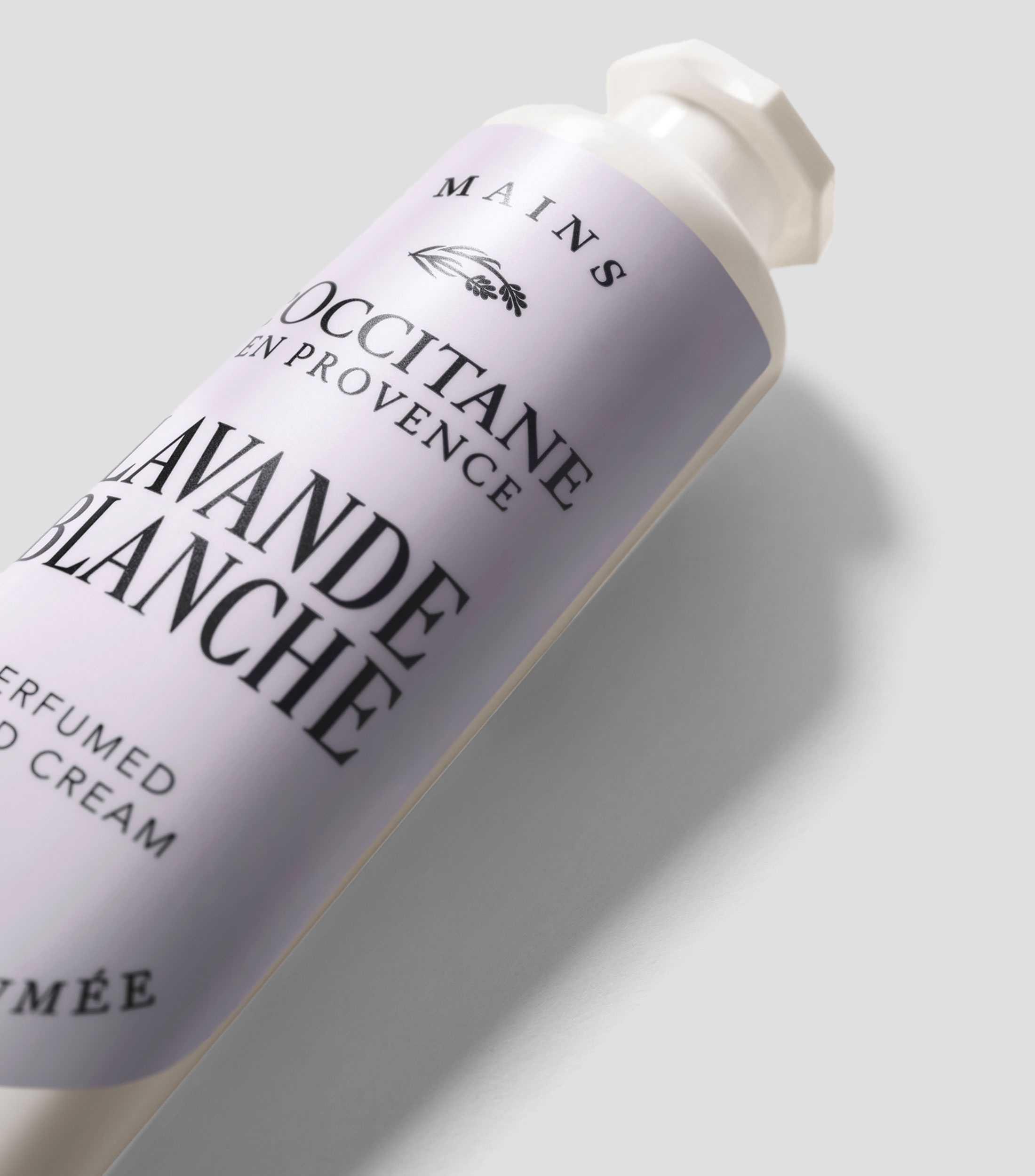 Crema para manos Lavanda blanca, 30 ml
