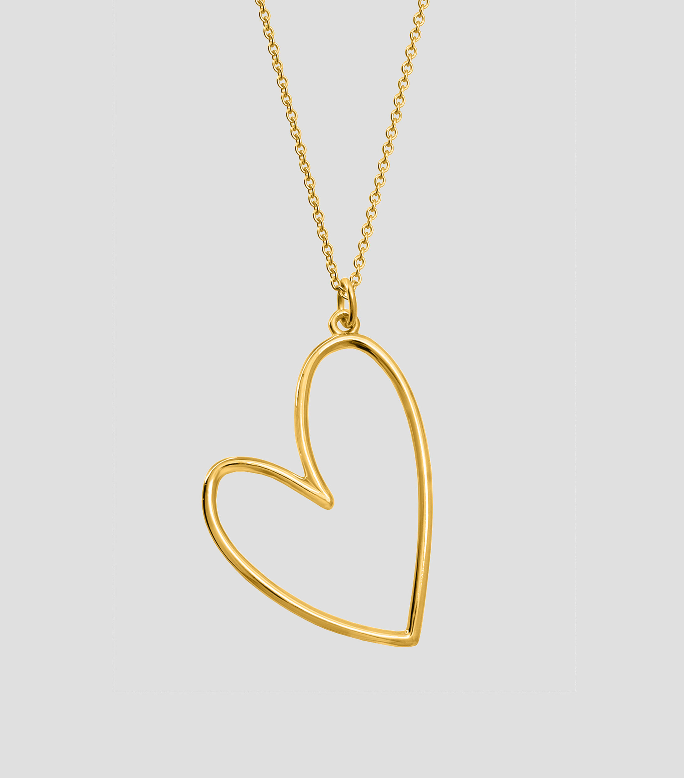 Dije con cadena en plata .925 Latidos Mujer