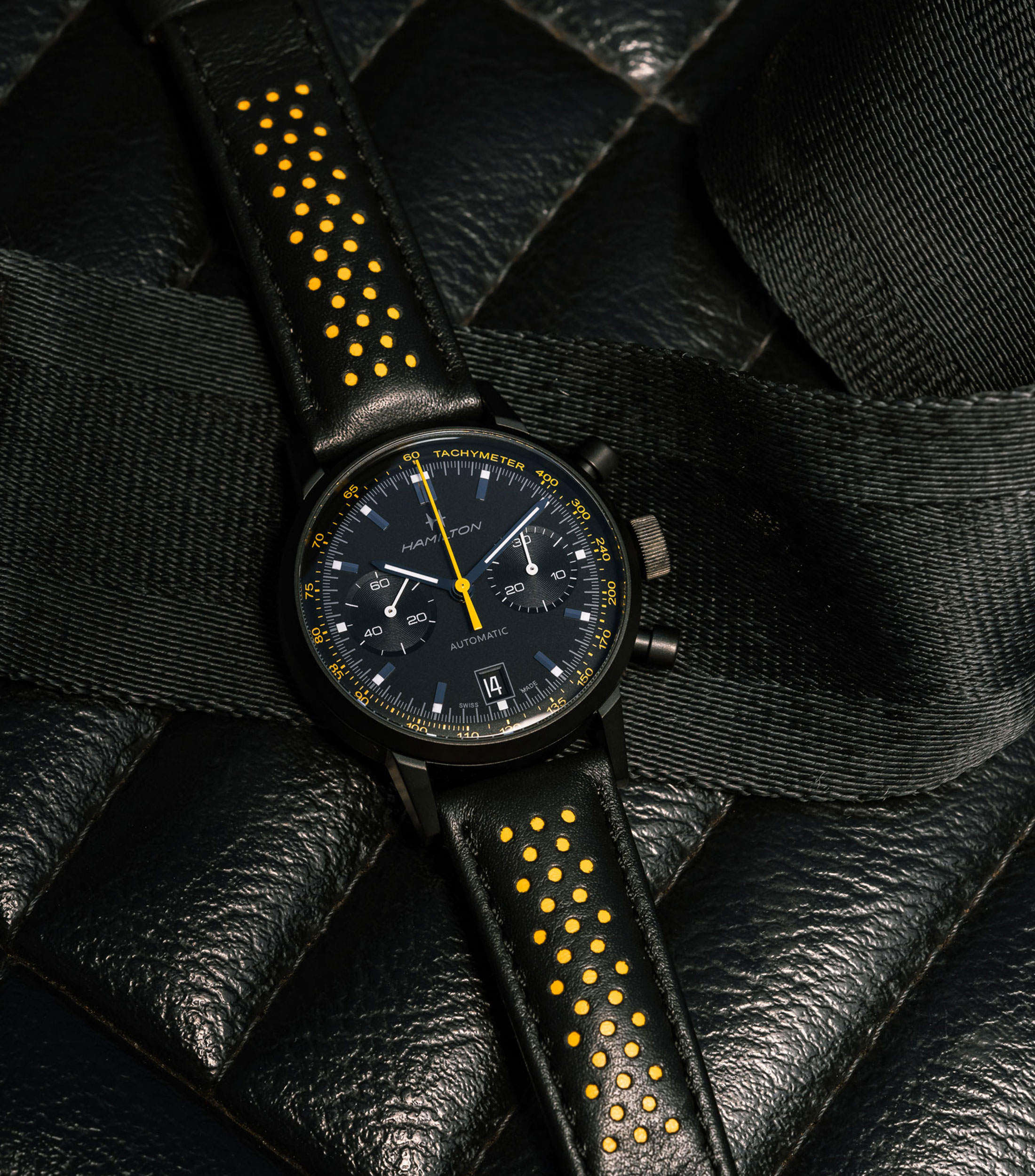 Reloj para Hombre Intra-Matic Deportivo Negro
