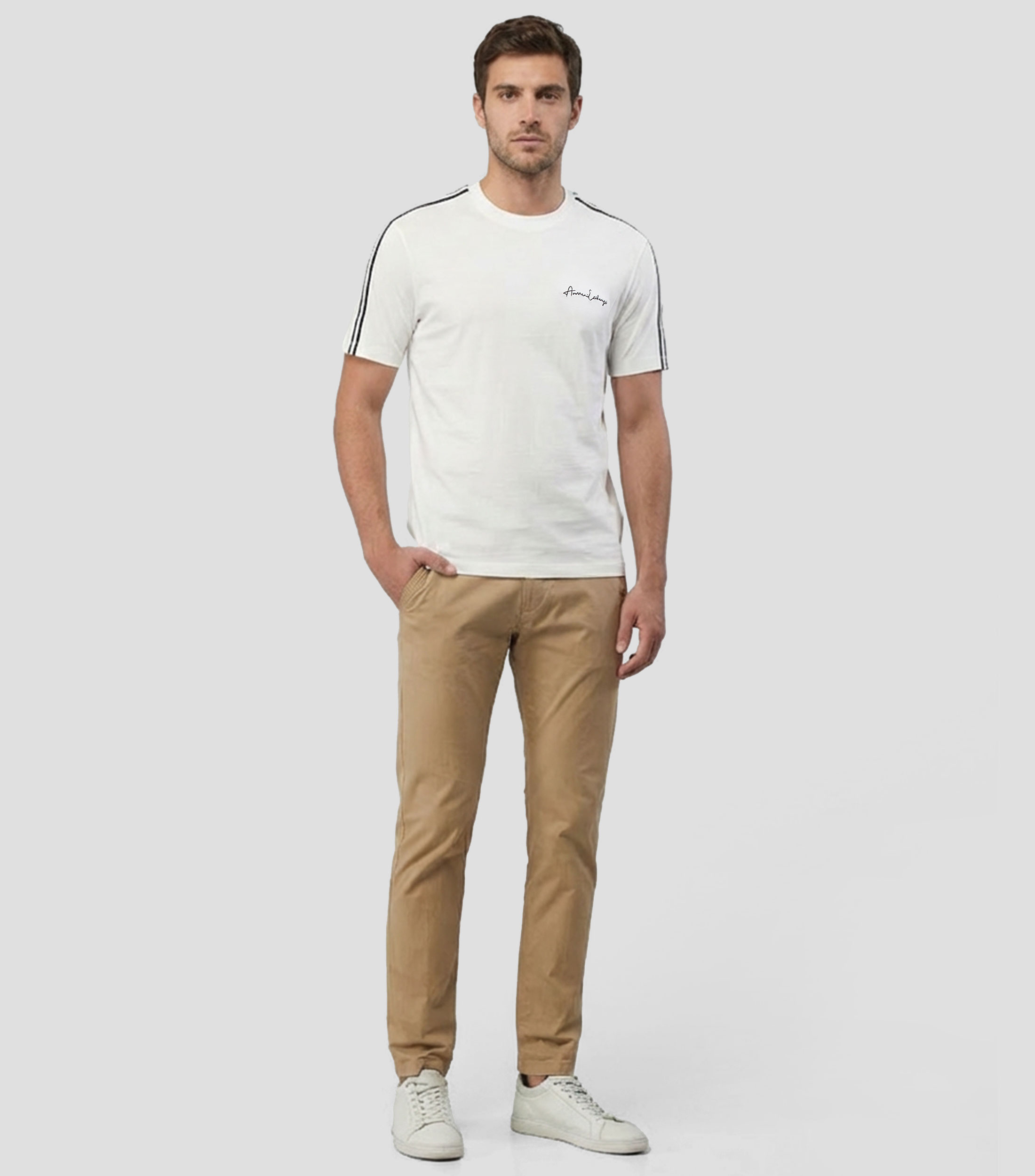 Playera Cuello Redondo Manga Corta Hombre