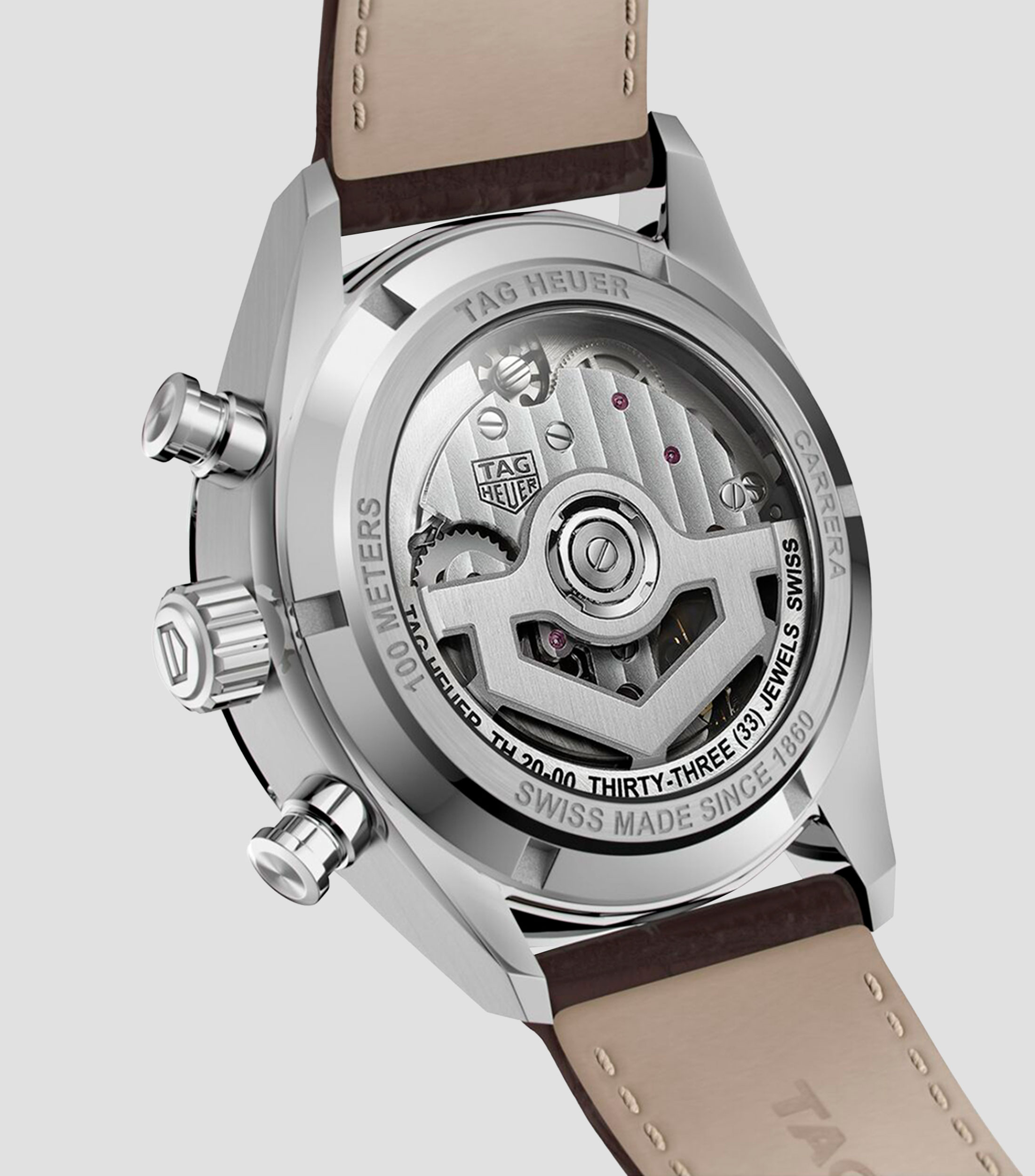 Reloj Unisex Tag Carrera casual, Blanco