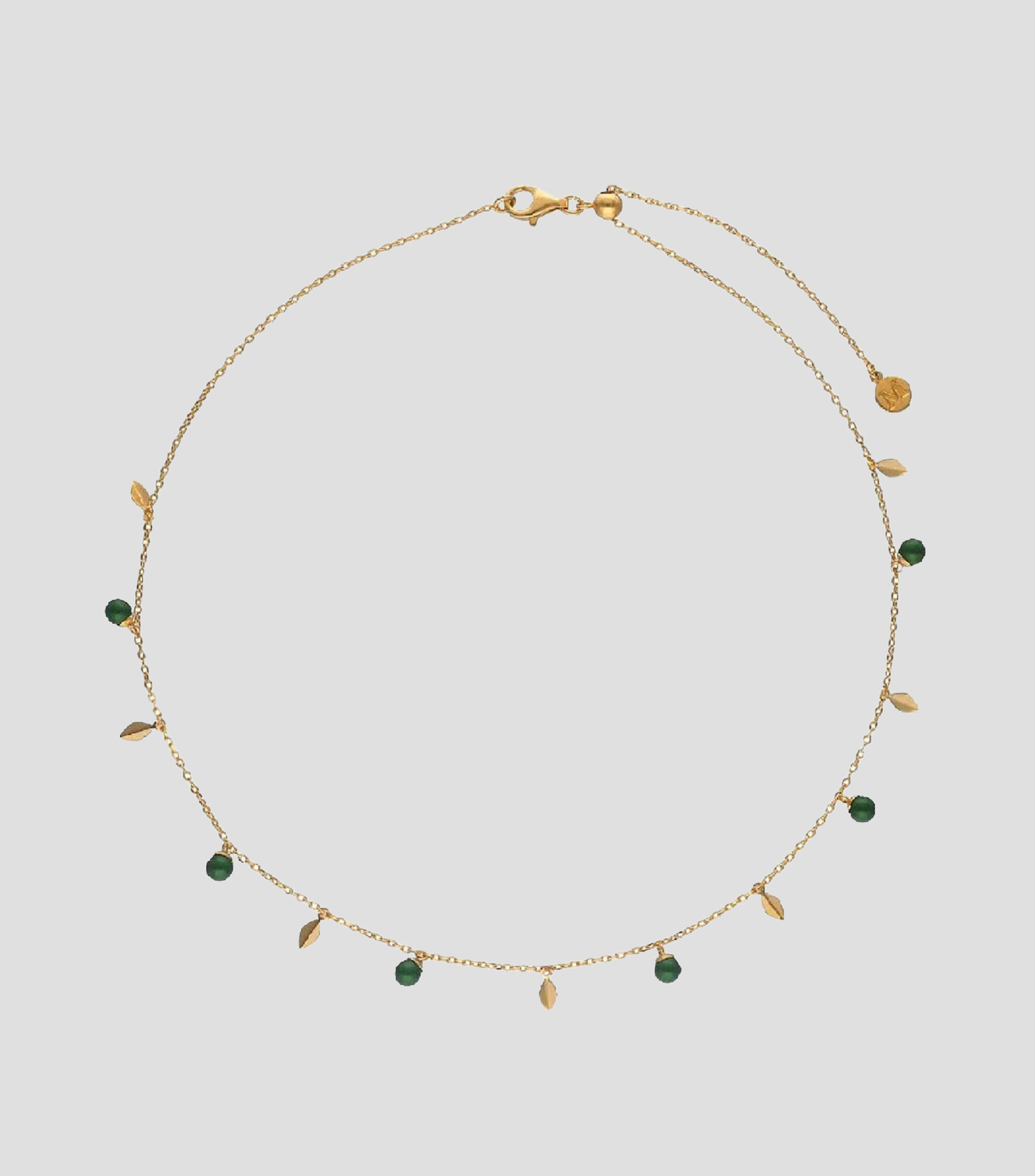 Collar en plata con charms Mujer