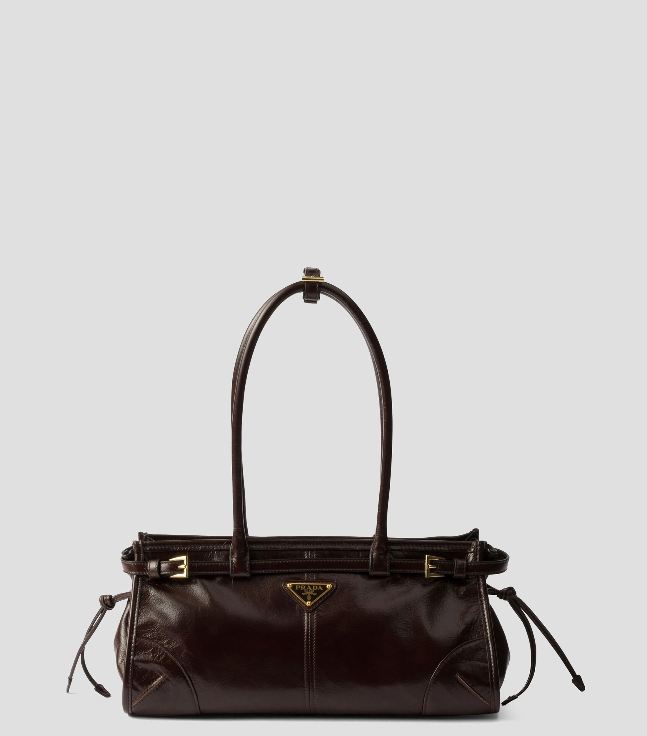 Bolsa Tote Café en Piel Bonnie, Mujer