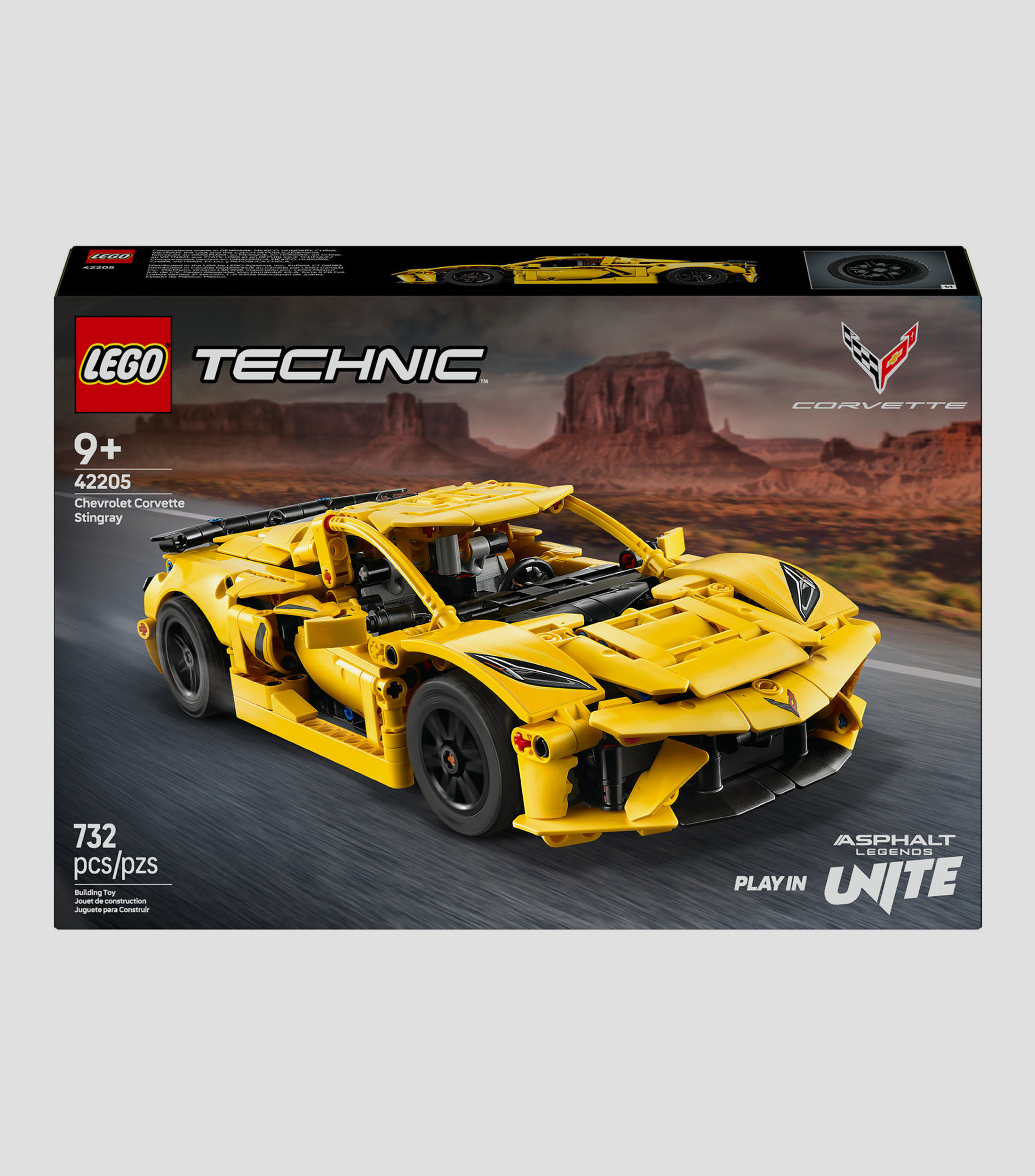 Lego Technic Chevrolet Corvette Stingray Auto 42205