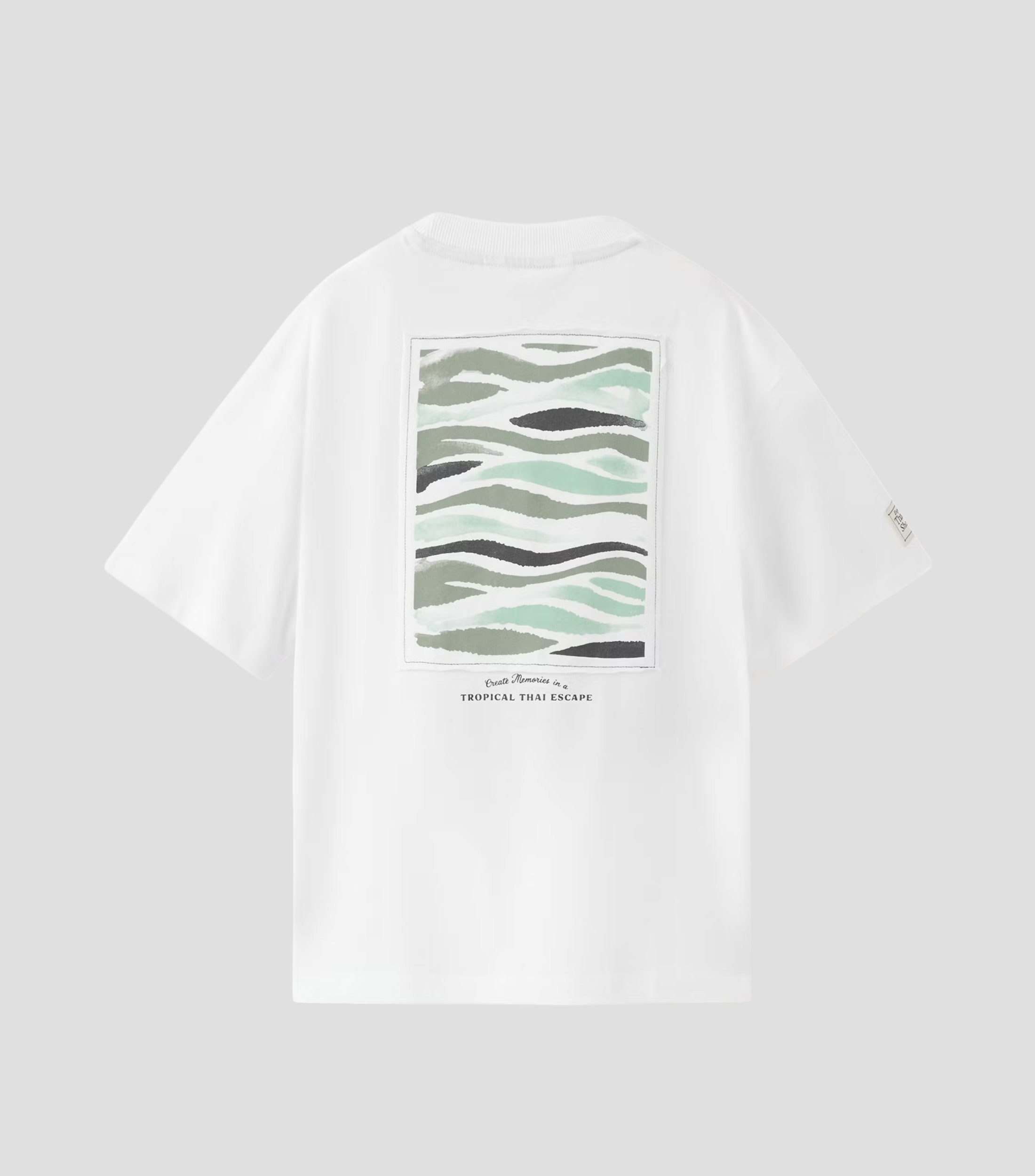 Playera cuello redondo manga corta estampada Niño