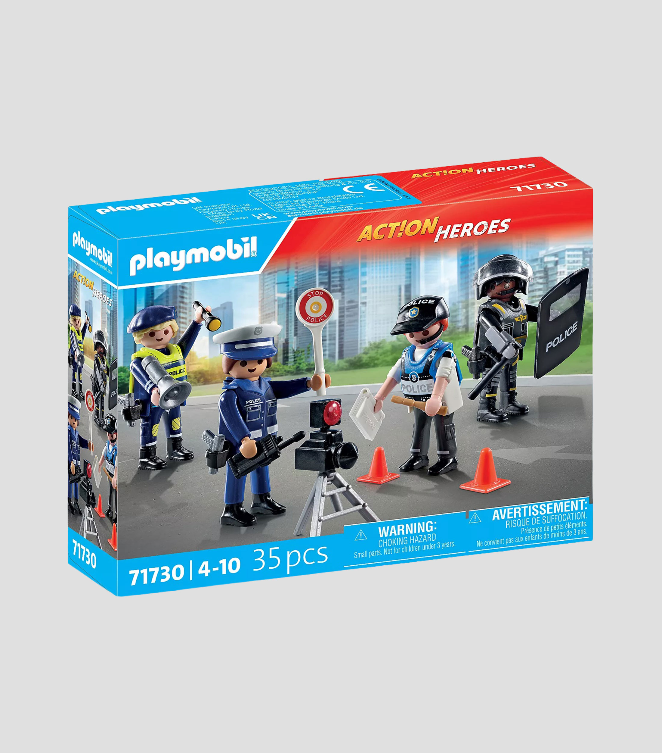 Playset Set figuras de policía