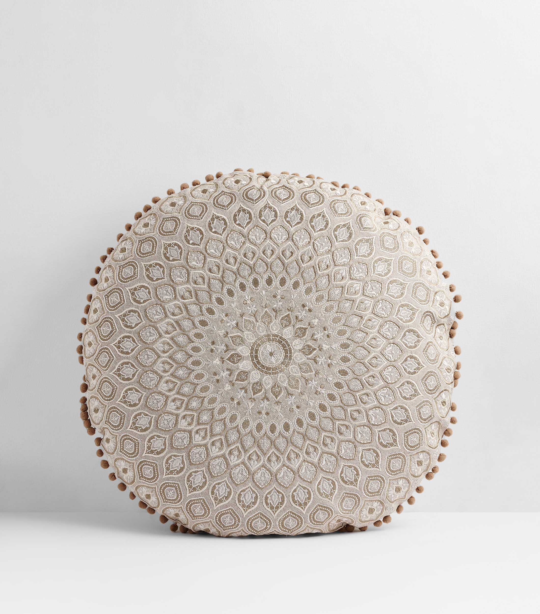 Cojín decorativo gris