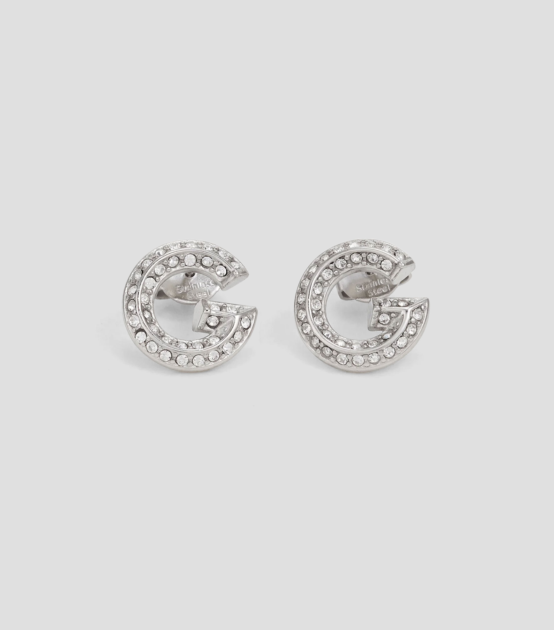 Aretes G Crystal con cristales Mujer