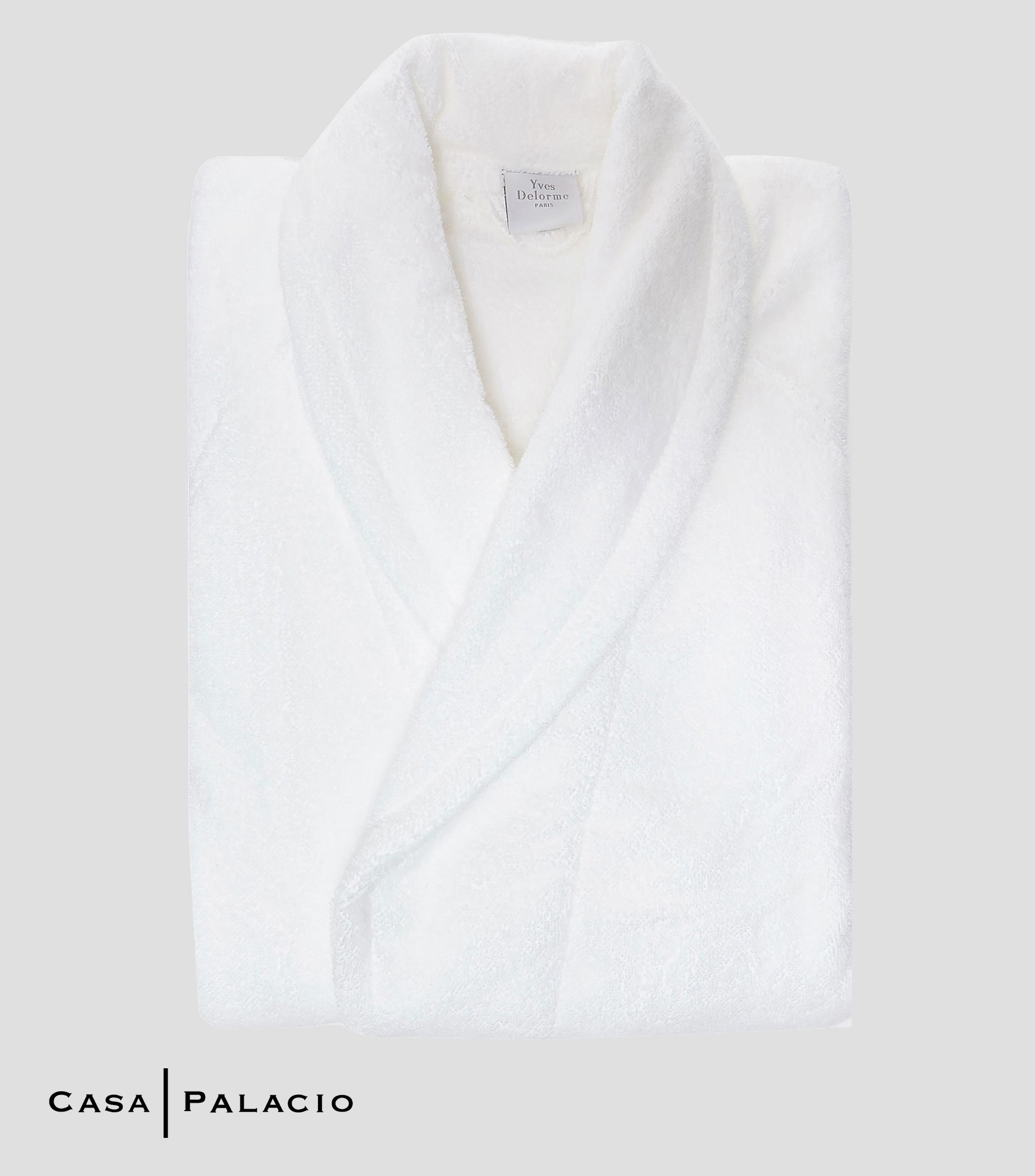 Bata de baño grande Etoile blanca Unisex