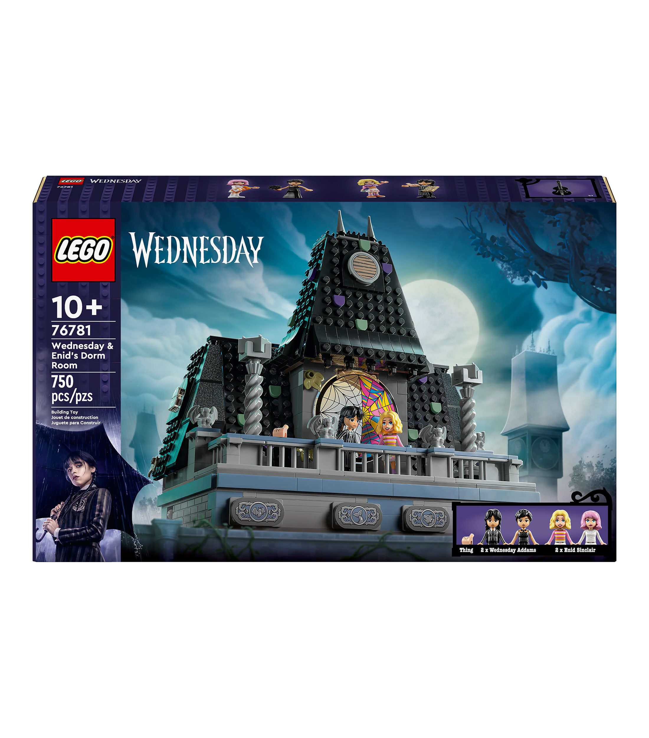 Lego Merlina Habitación de Merlina y Enid Set de construcción 76781