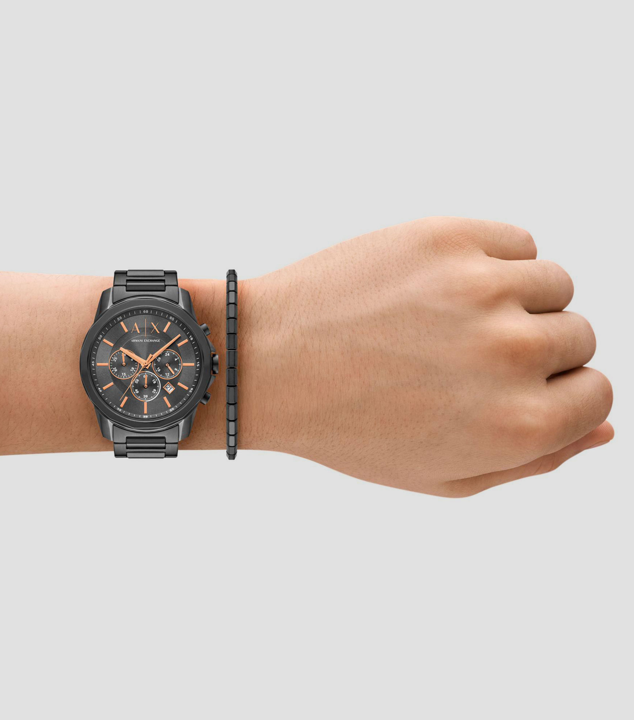 Set Reloj y pulsera Hombre