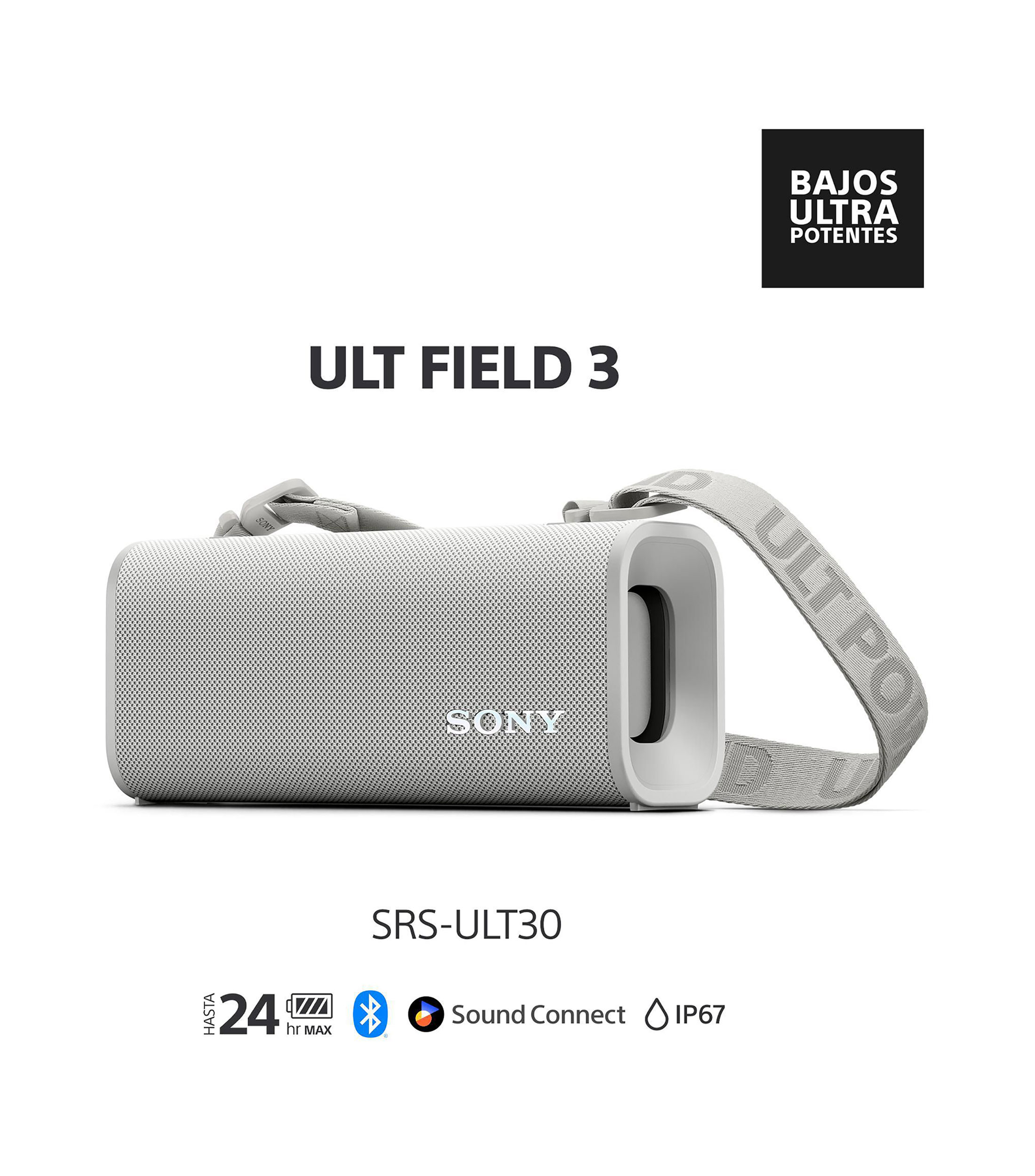 Bocina Portátil Inalámbrica Bluetooth ULT Field 3