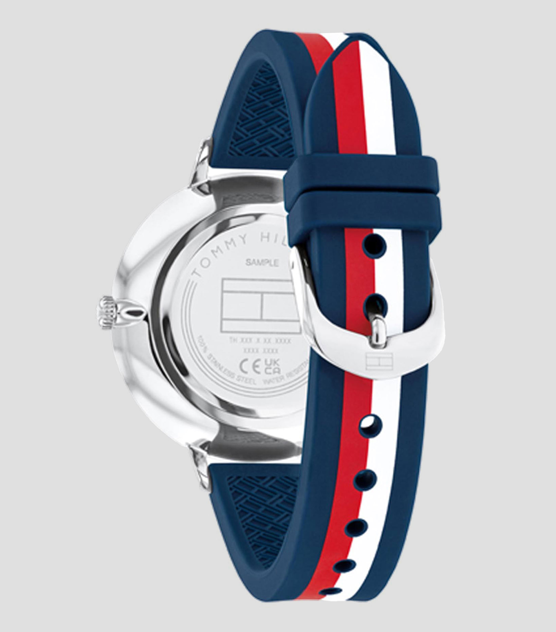 Reloj para Mujer casual, plateado, azul