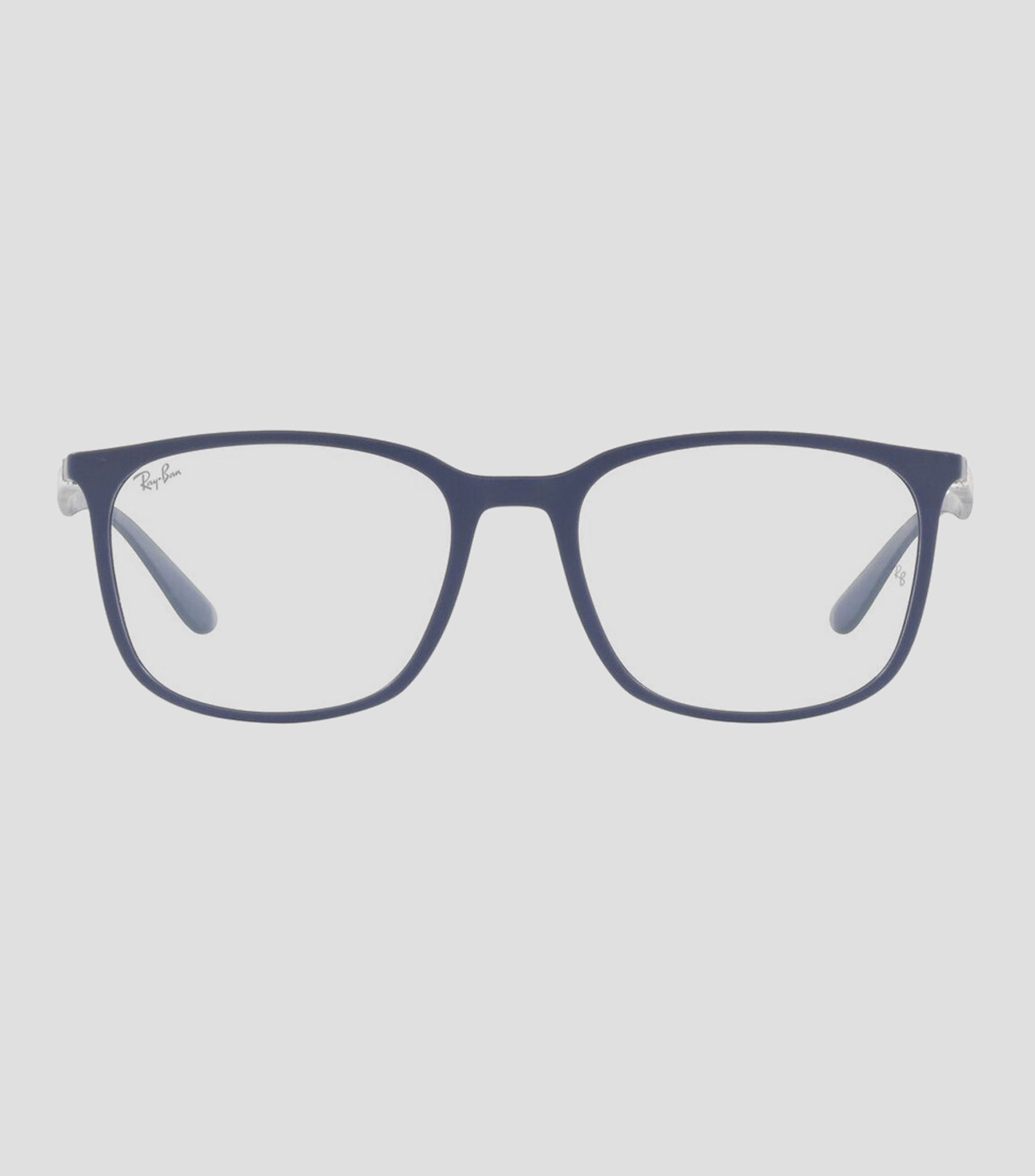 Lentes oftálmicos Rectangulares con Logo a contraste Unisex
