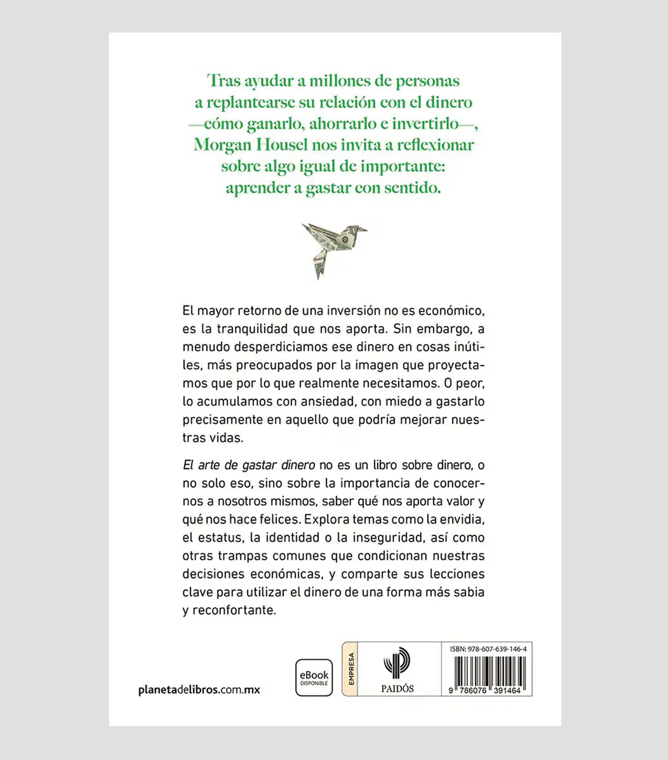 Interés GeneralEl arte de gastar dinero, Morgan Housel