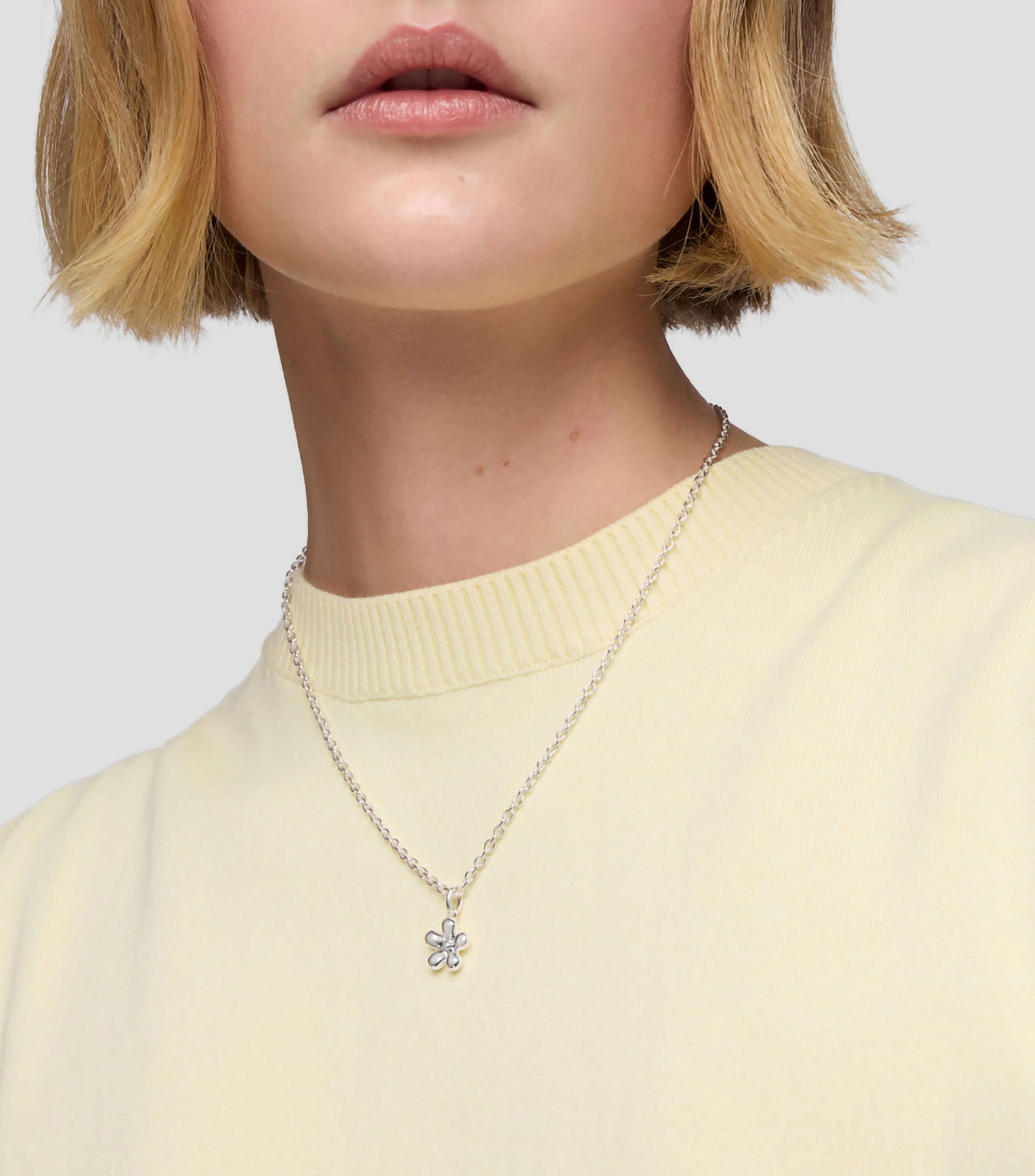 Collar en Plata Daisy Mujer