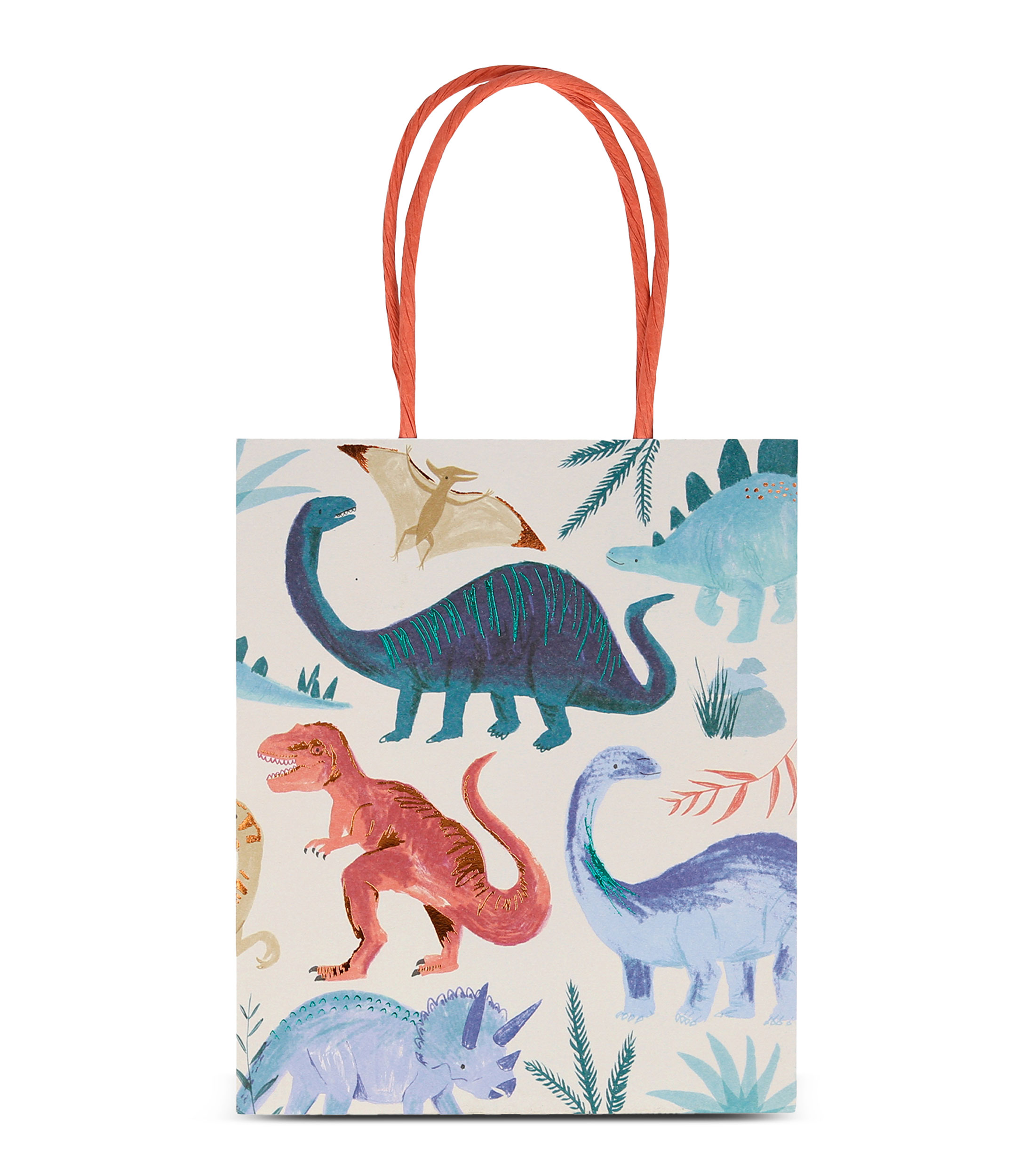 Set 8 bolsas para fiesta Dinosaur Kingdom