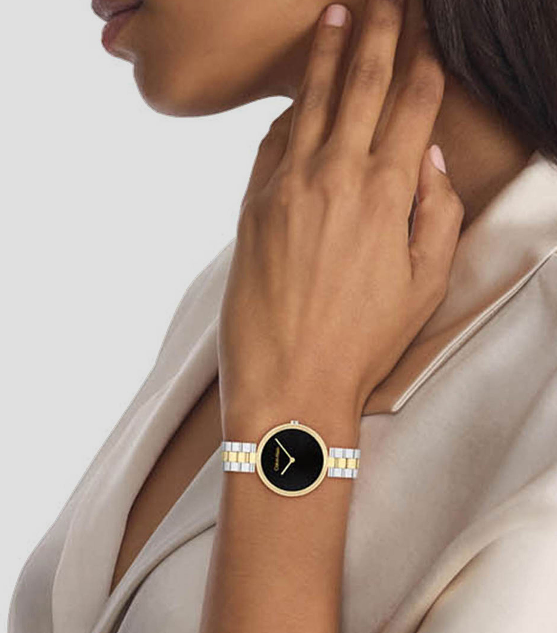 Reloj para Mujer Gleam Casual, Dorada, Negra