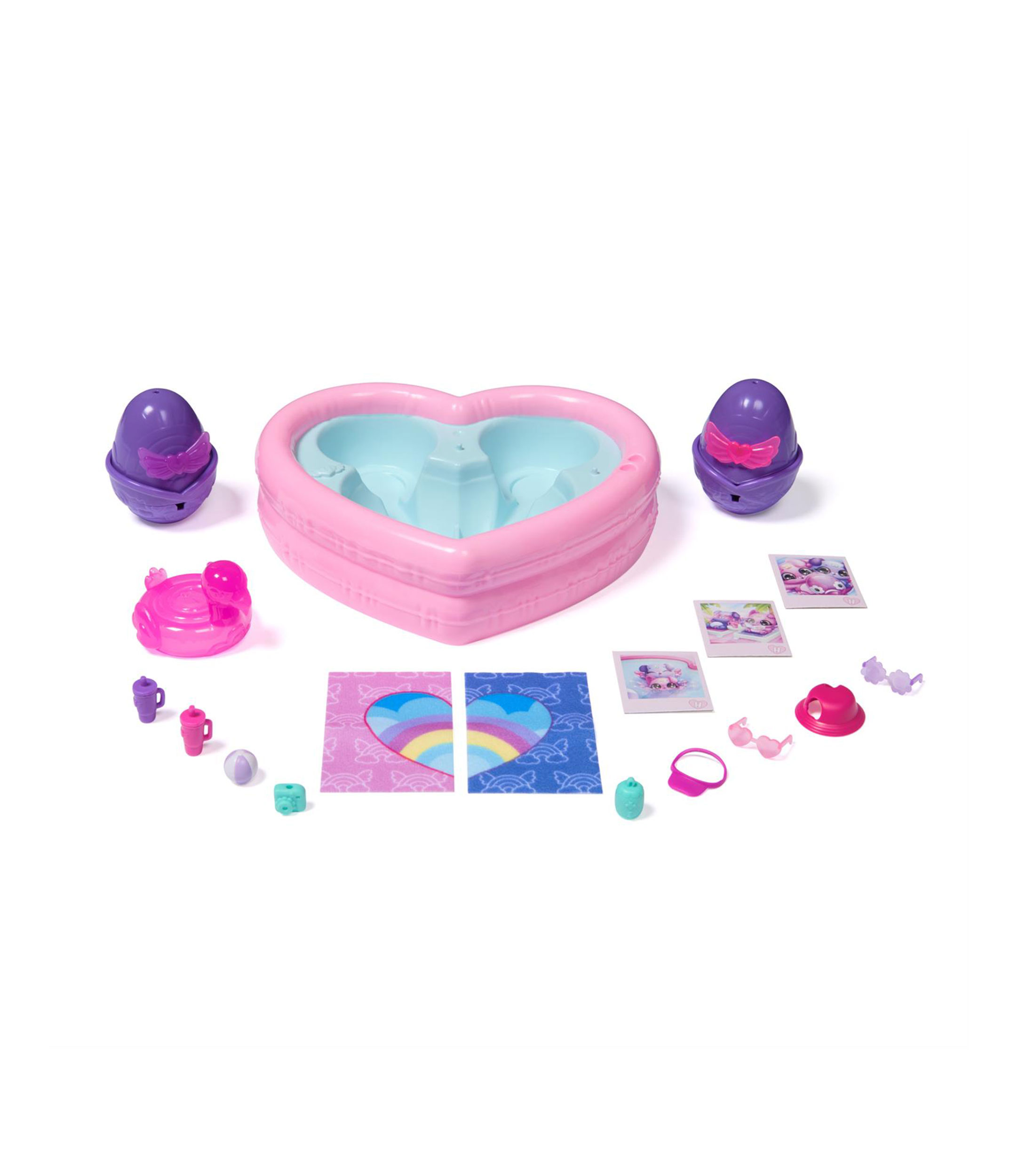 Playset, de juguetes sorpresa, Hatchimals Fiesta Neon