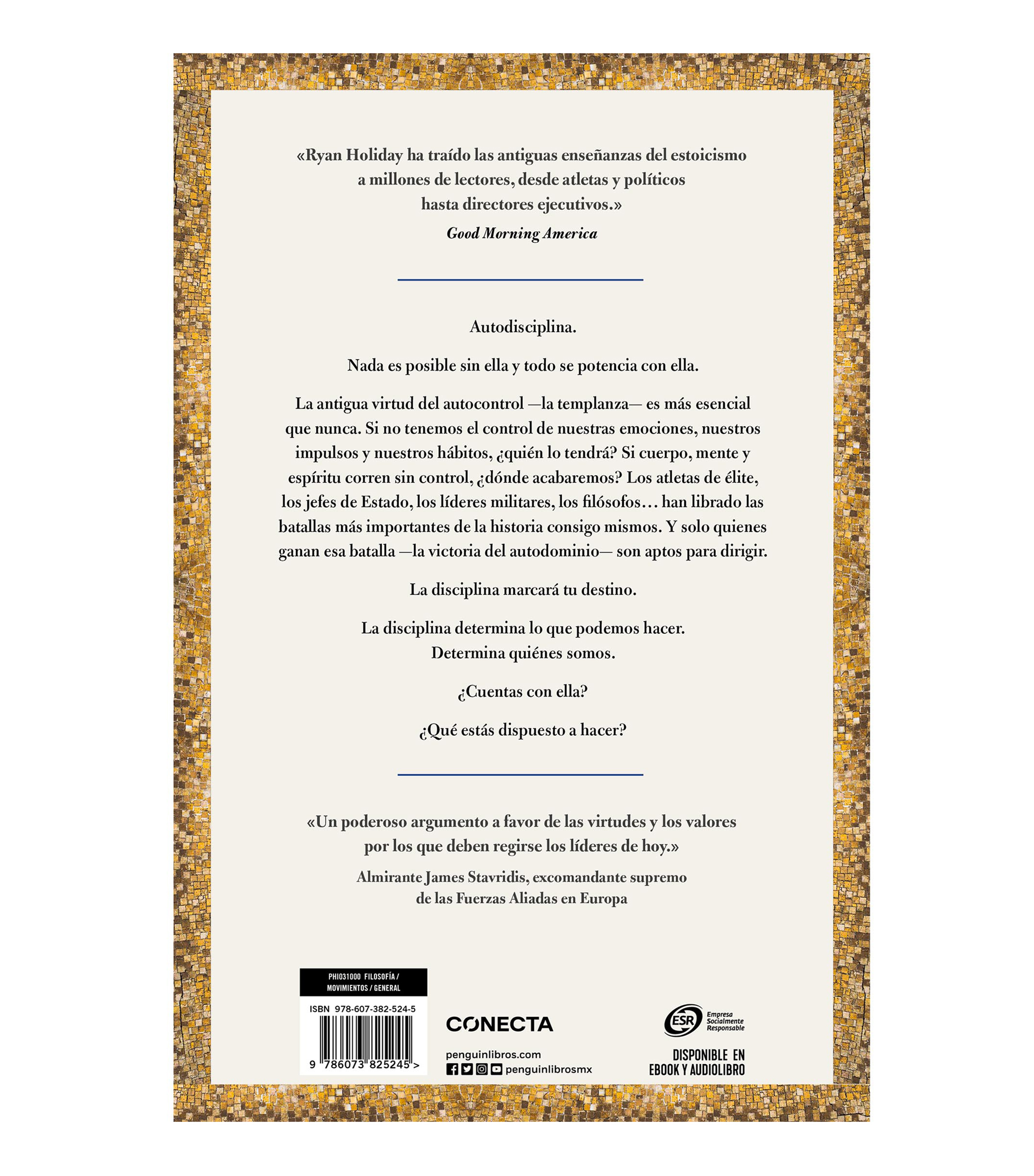 Superación PersonalLa Disciplina Marcará tu Destino, Ryan Holiday
