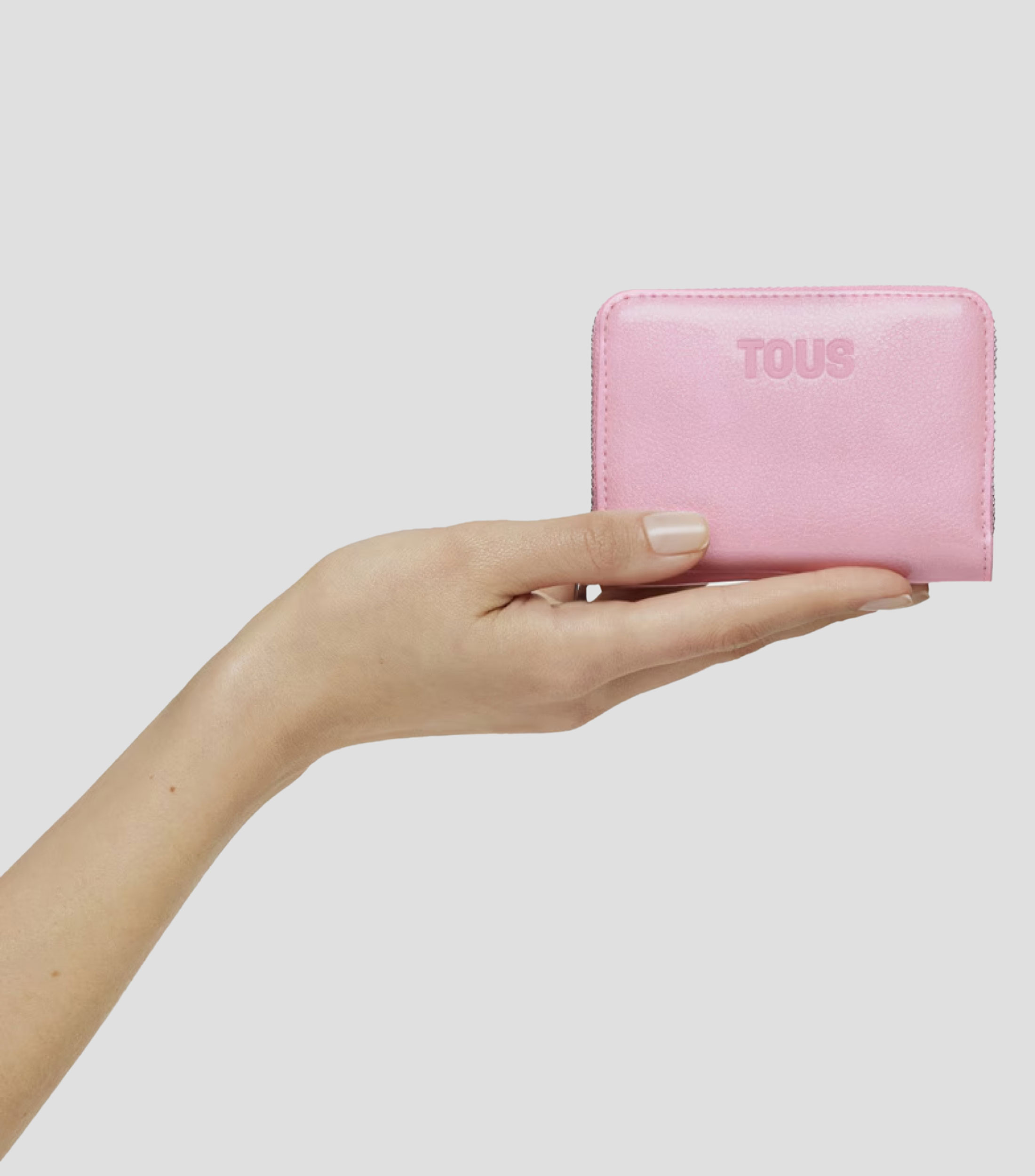Monedero Rosa New Dorp con logo Mujer