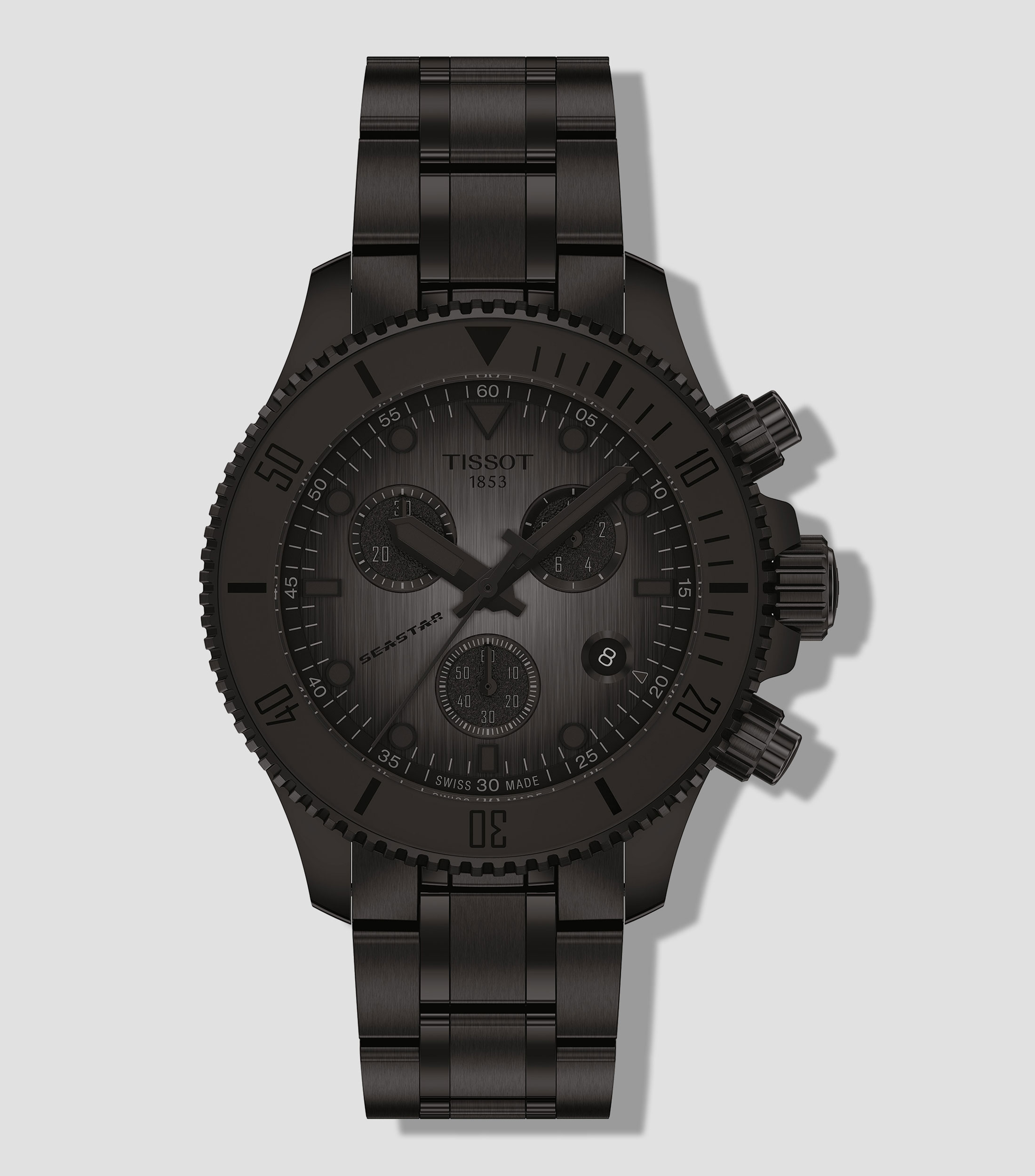 Reloj Unisex Seastar Casual Negro