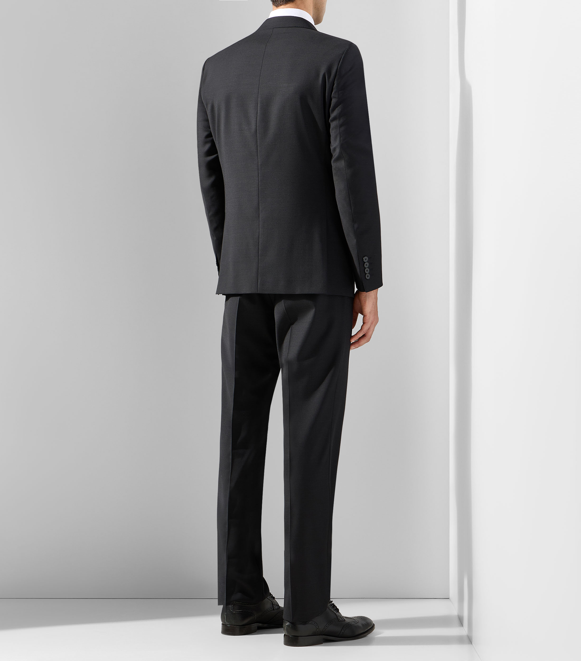 Traje corte slim líneas Hombre