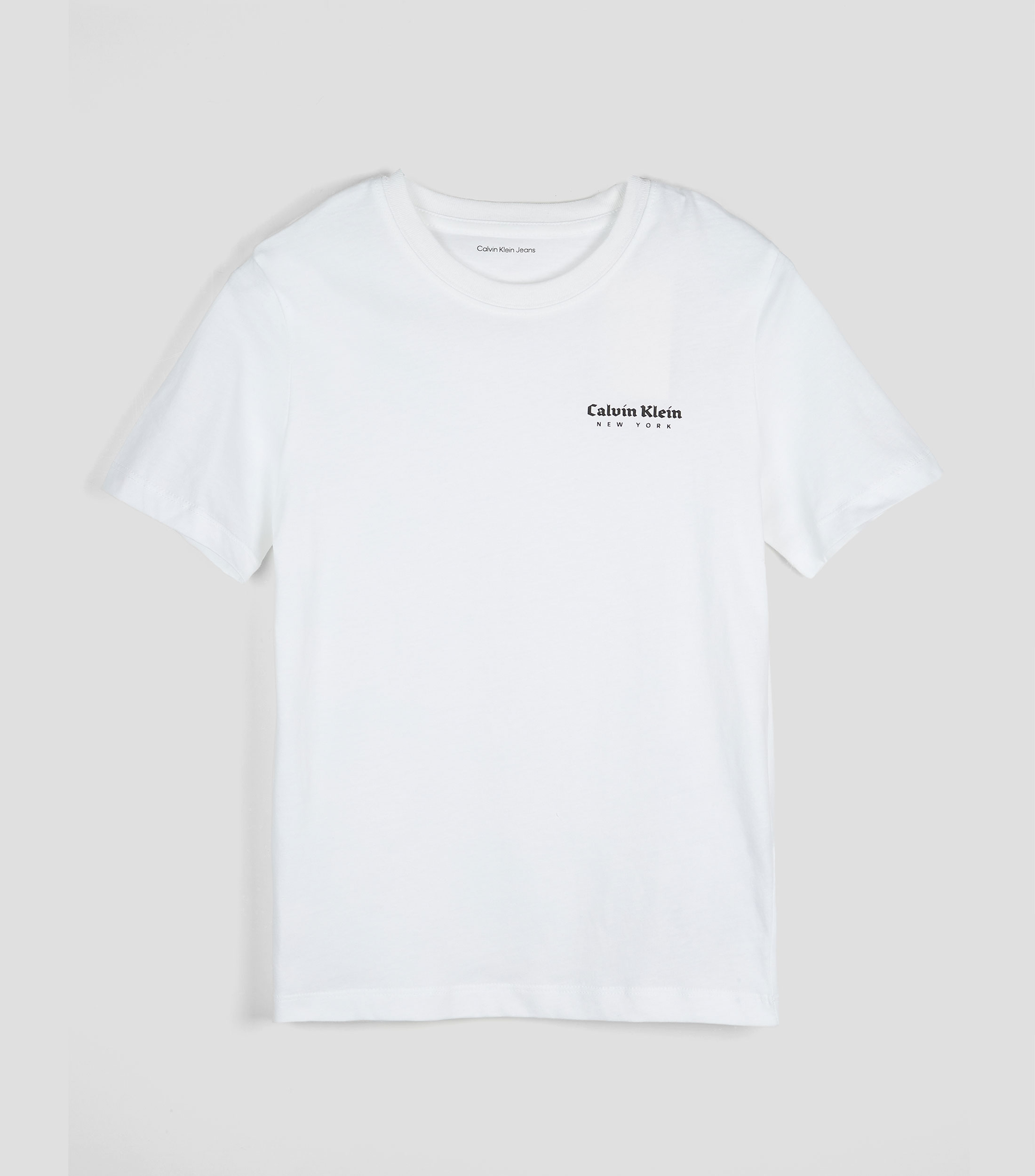 Playera cuello redondo manga corta estampada Niño
