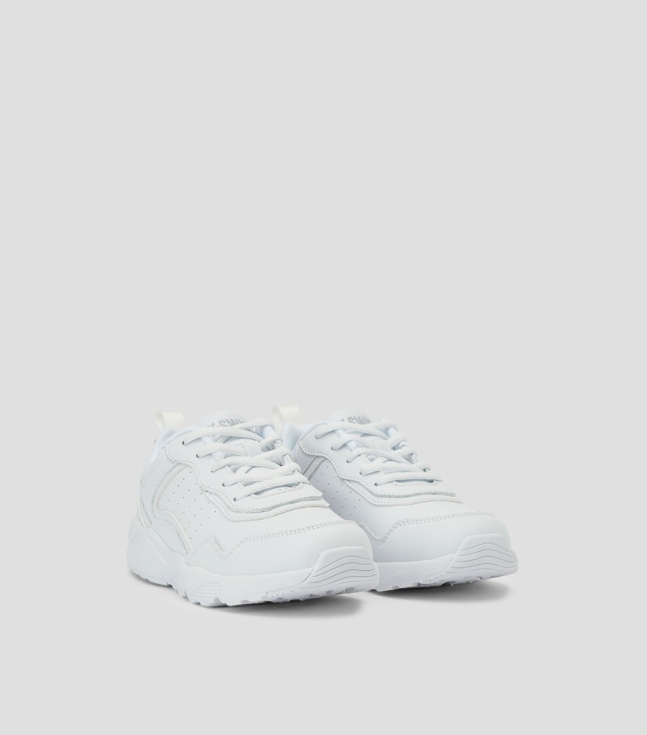 Tenis casuales Ship Jr Laces en piel vacuna Niña