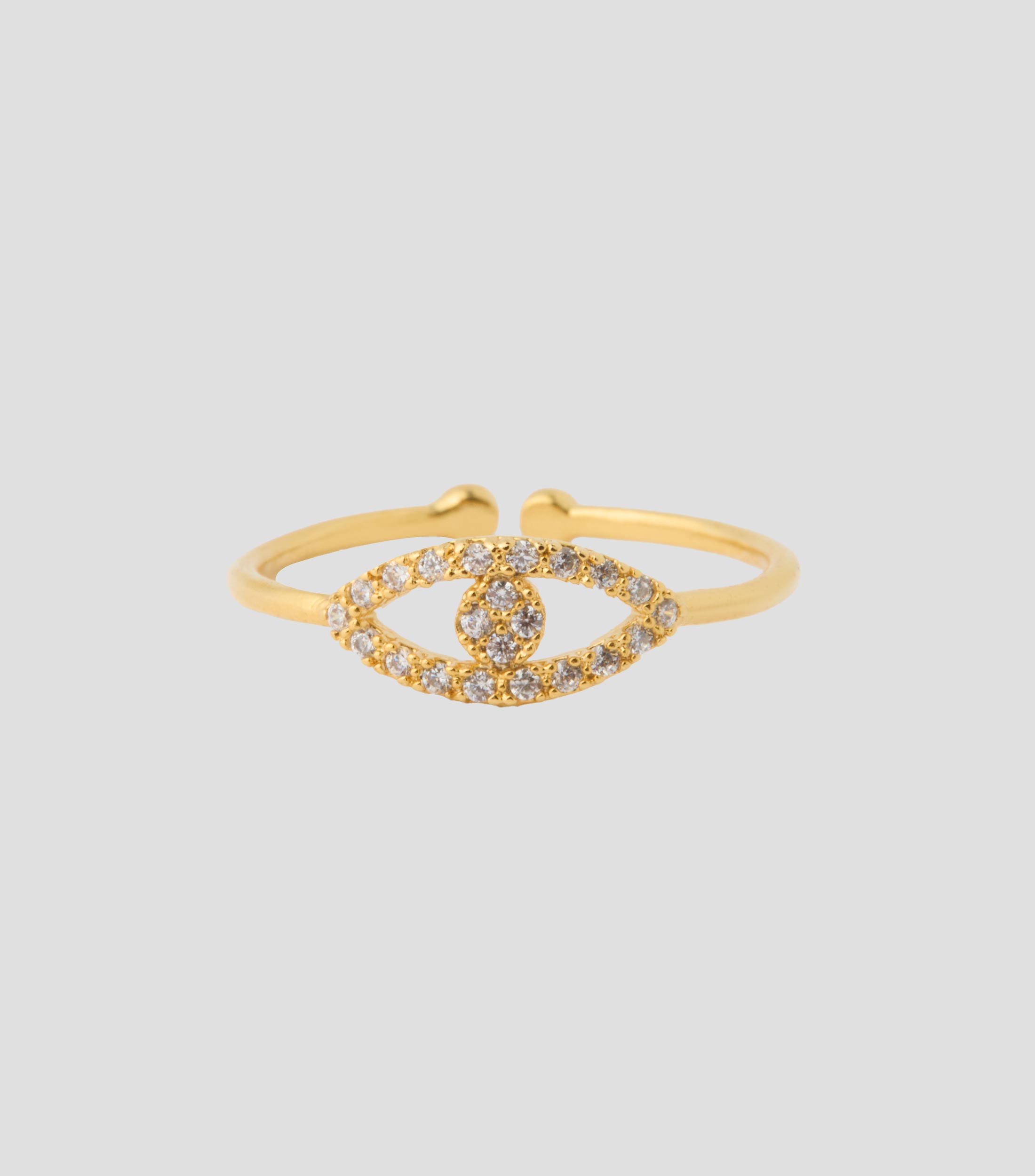 Anillo Ajustable Ojos Mujer