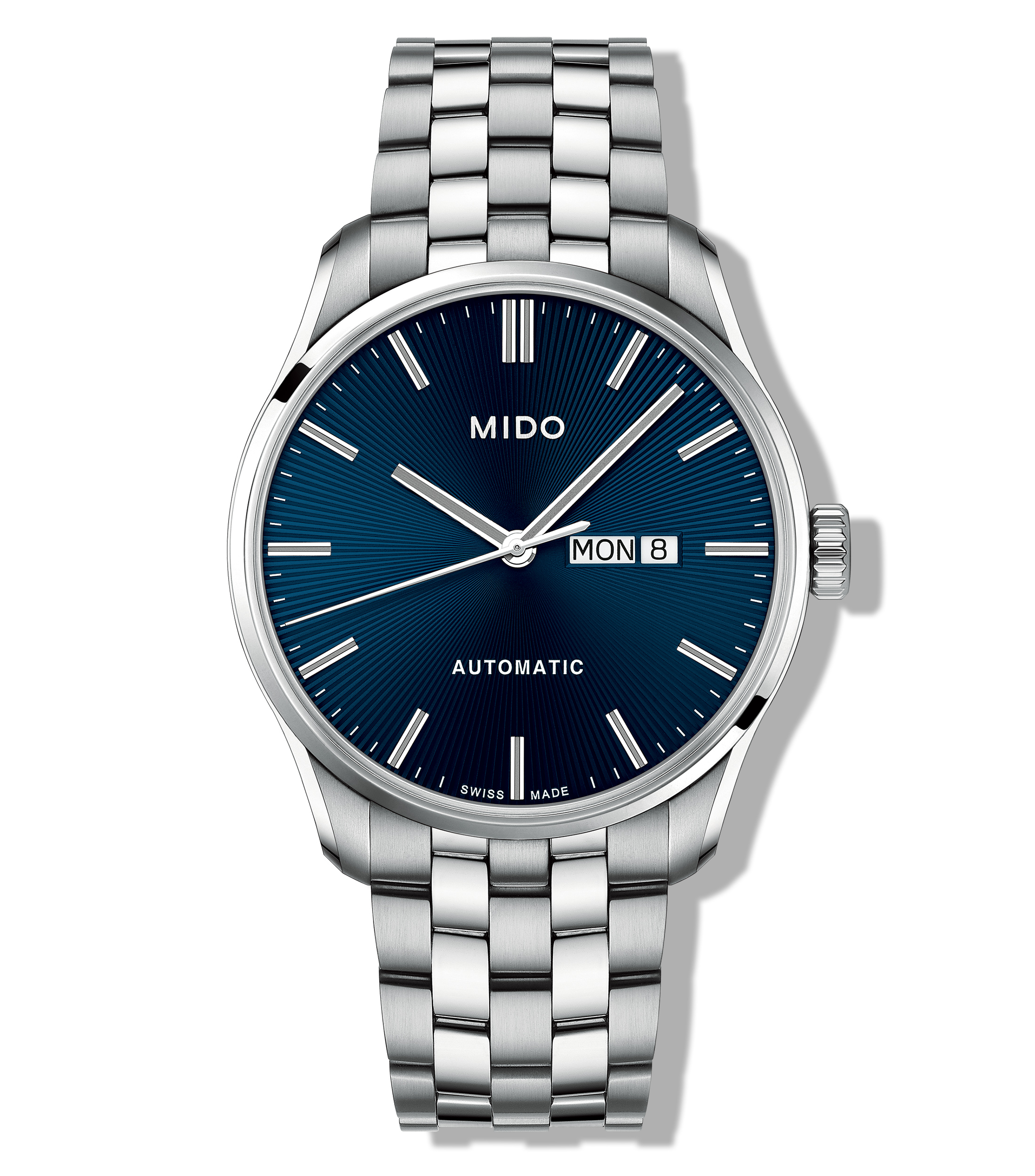 Montre Homme Mido Belluna II Small Seconds - Boîtier 40 Mm, Neuf Avec Étiq. Et Boîte