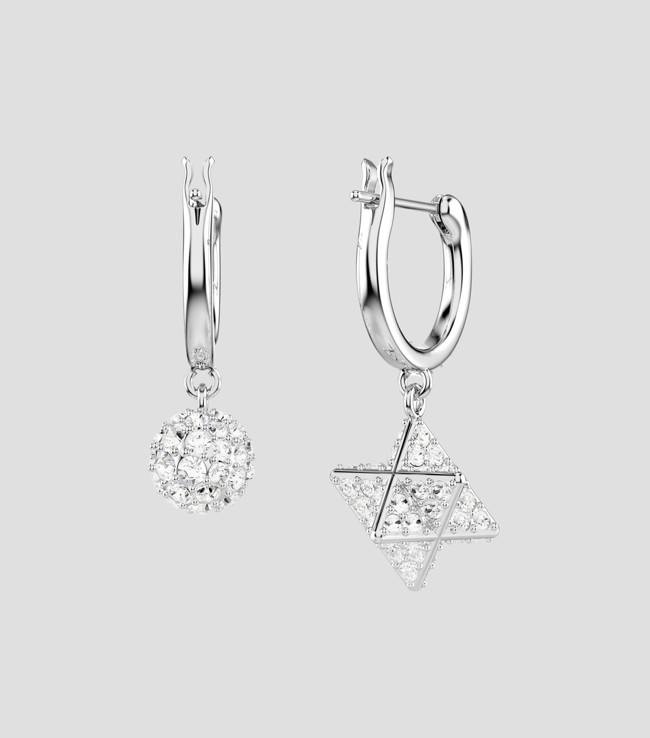 Aretes con cristales Dextera Mujer