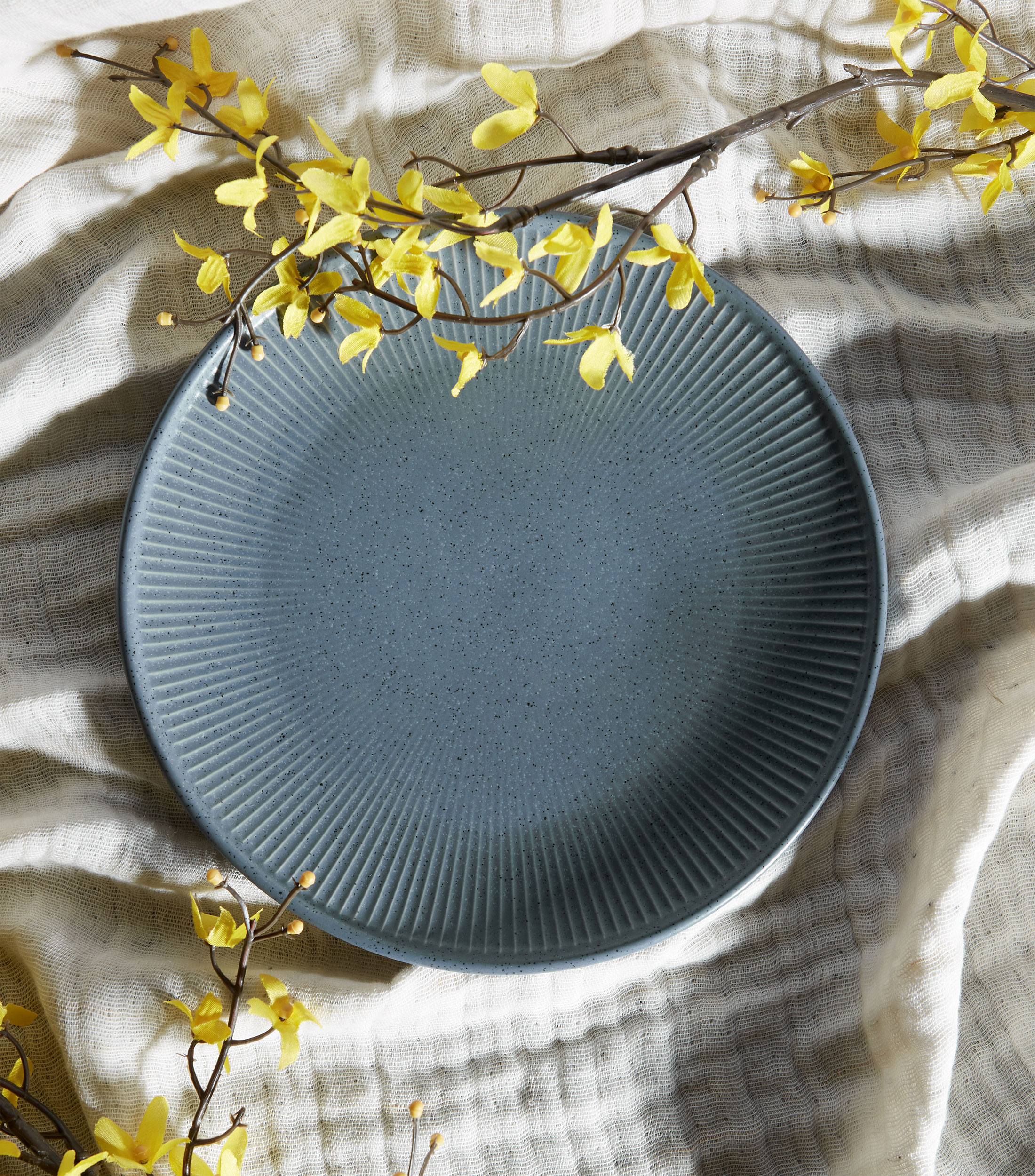 Plato para Ensalada Clay Sky Azul