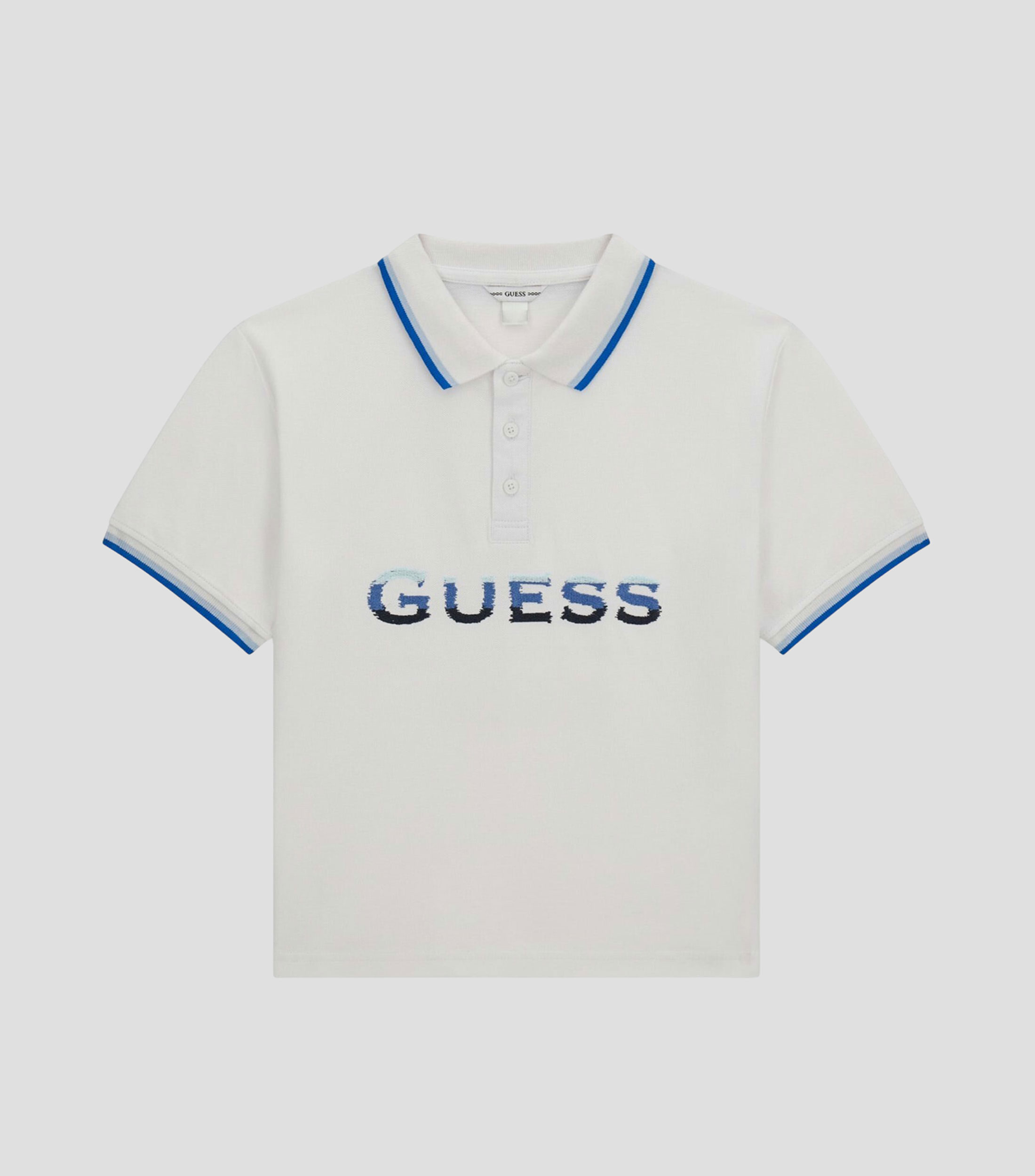 Playera tipo polo manga corta lisa Niño