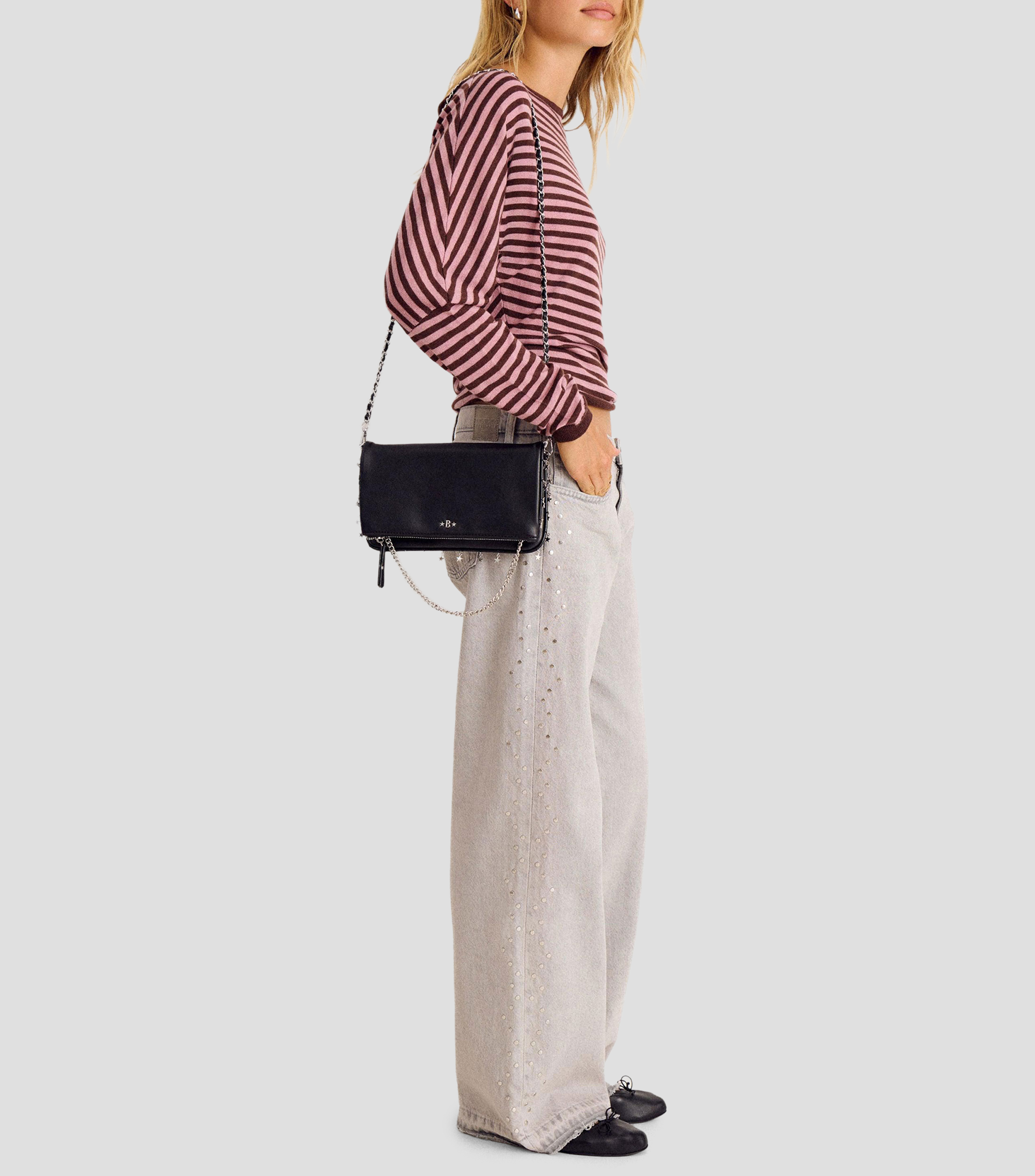 Bolsa Shoulder liso Mujer