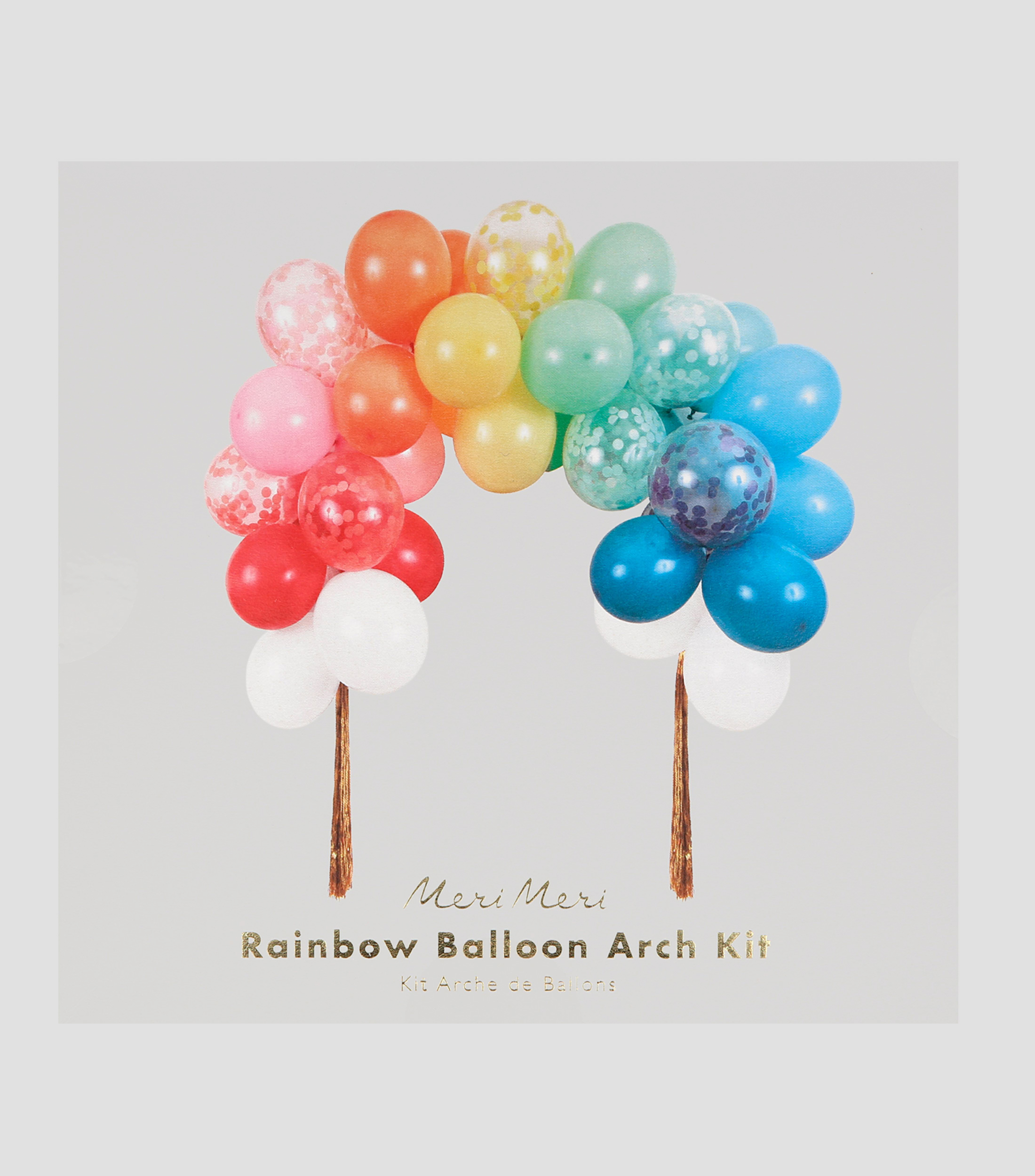 Arco de globos Rainbow para fiesta