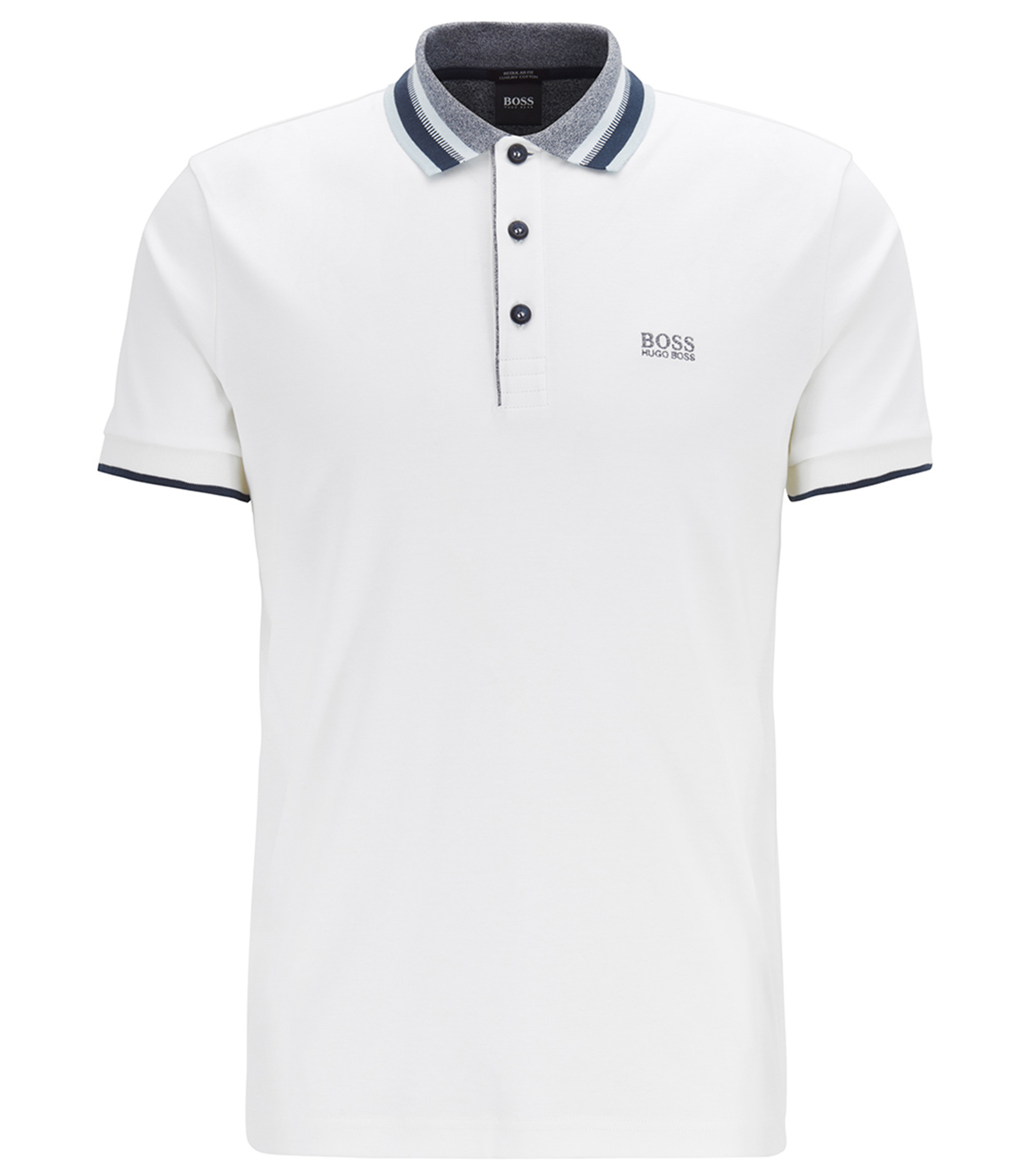 playera blanca hugo boss