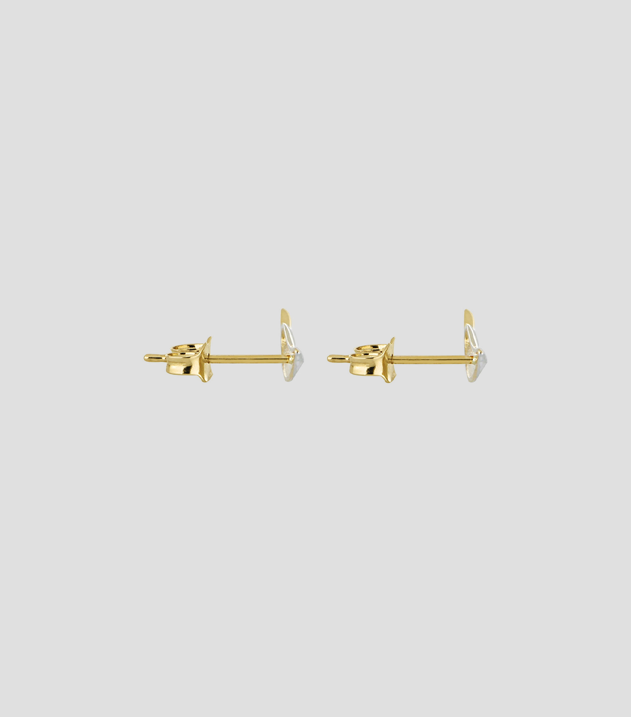 Aretes Dinasti hojas en oro de 14 kilates Mujer