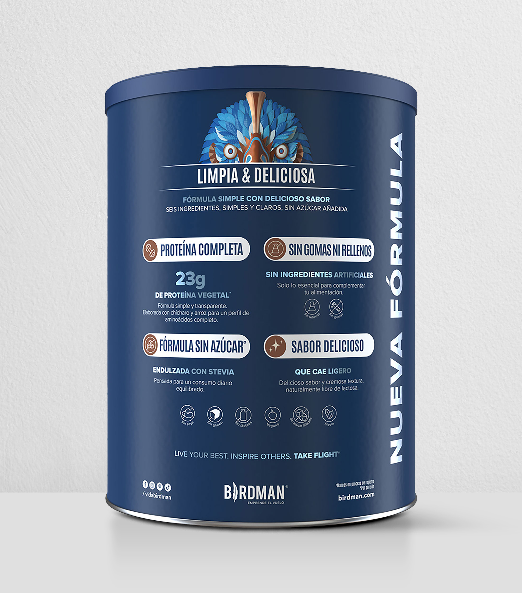 Proteína Vegetal Falcon Chocolate, 960 g