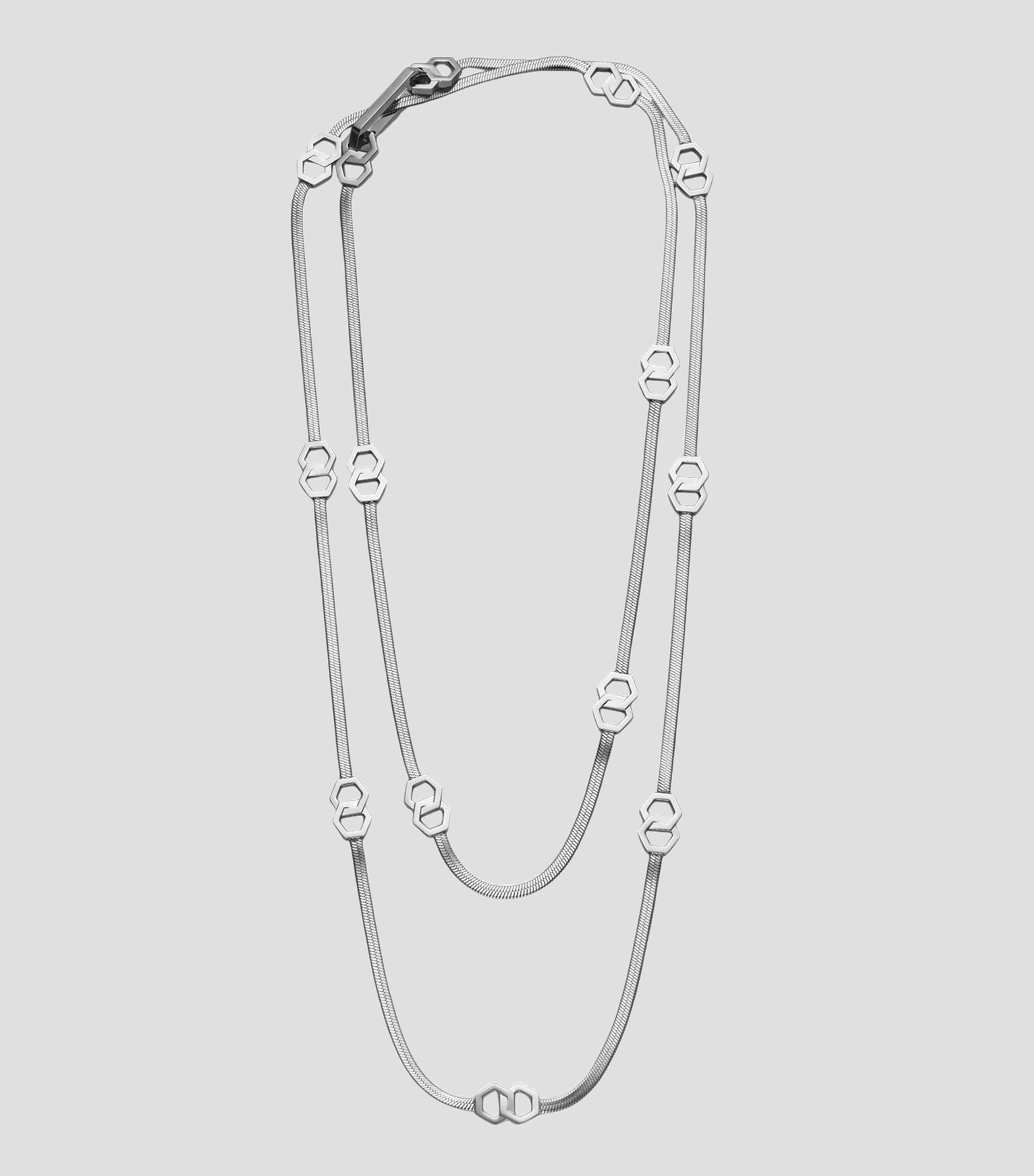 Collar doble Honeycomb Loop Mujer