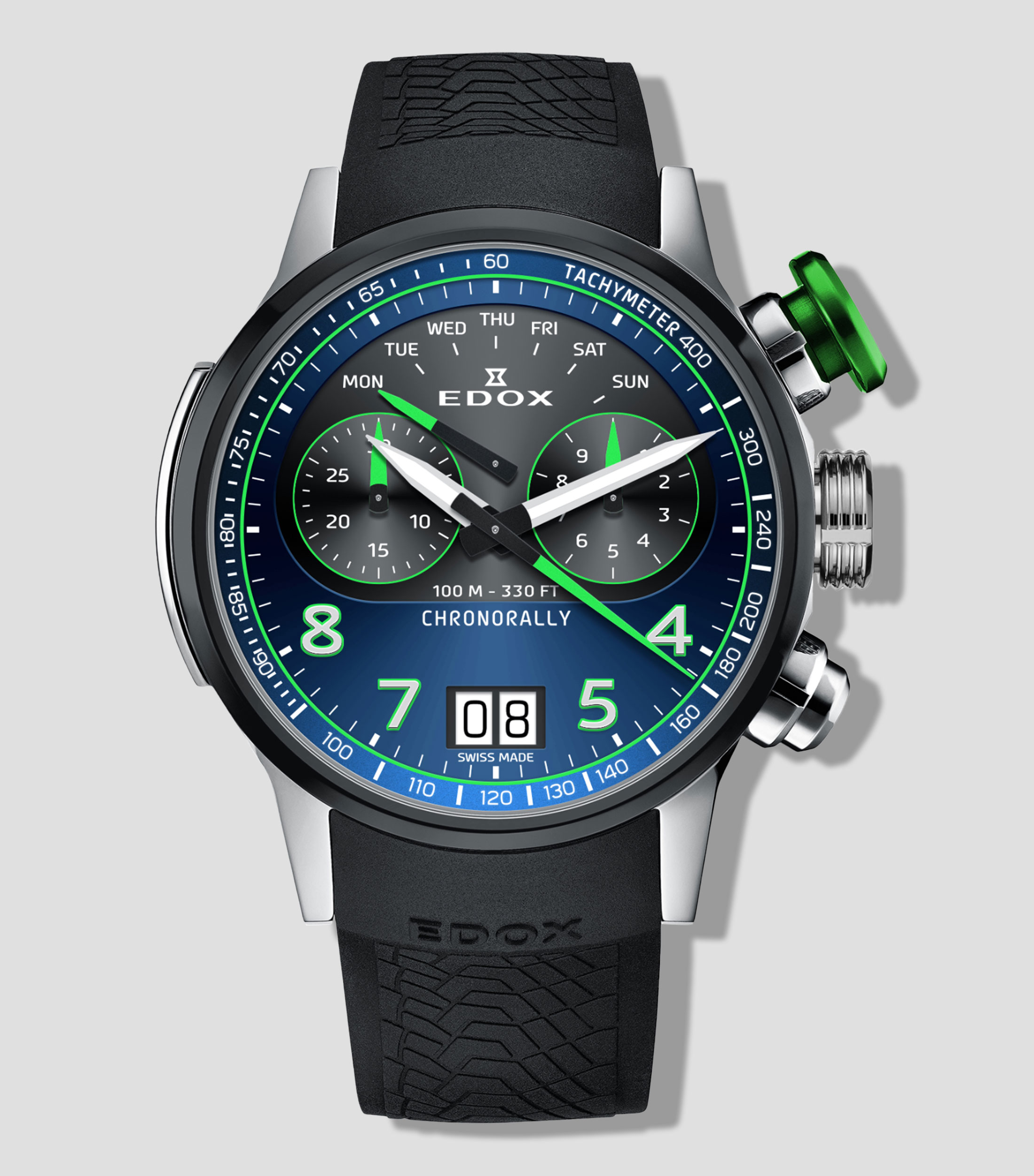 Reloj para hombre Chronorally Deportivo, Gris