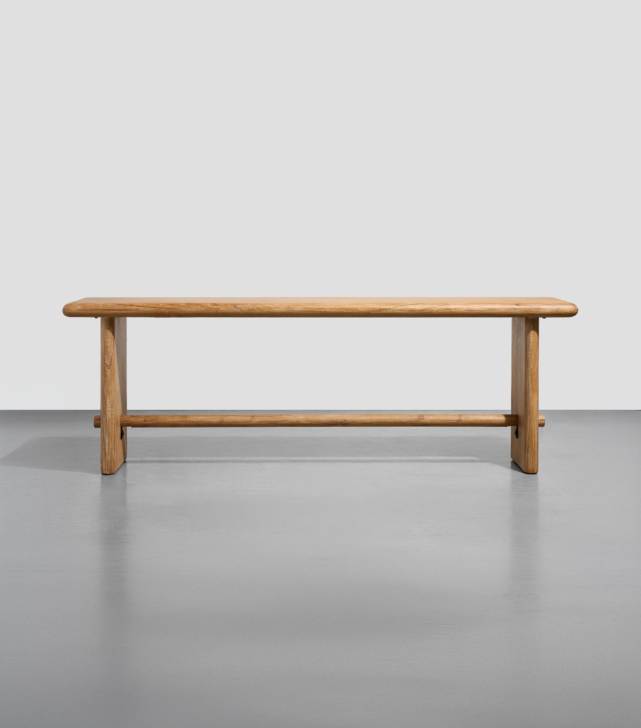 Banca Elipse Miel en madera
