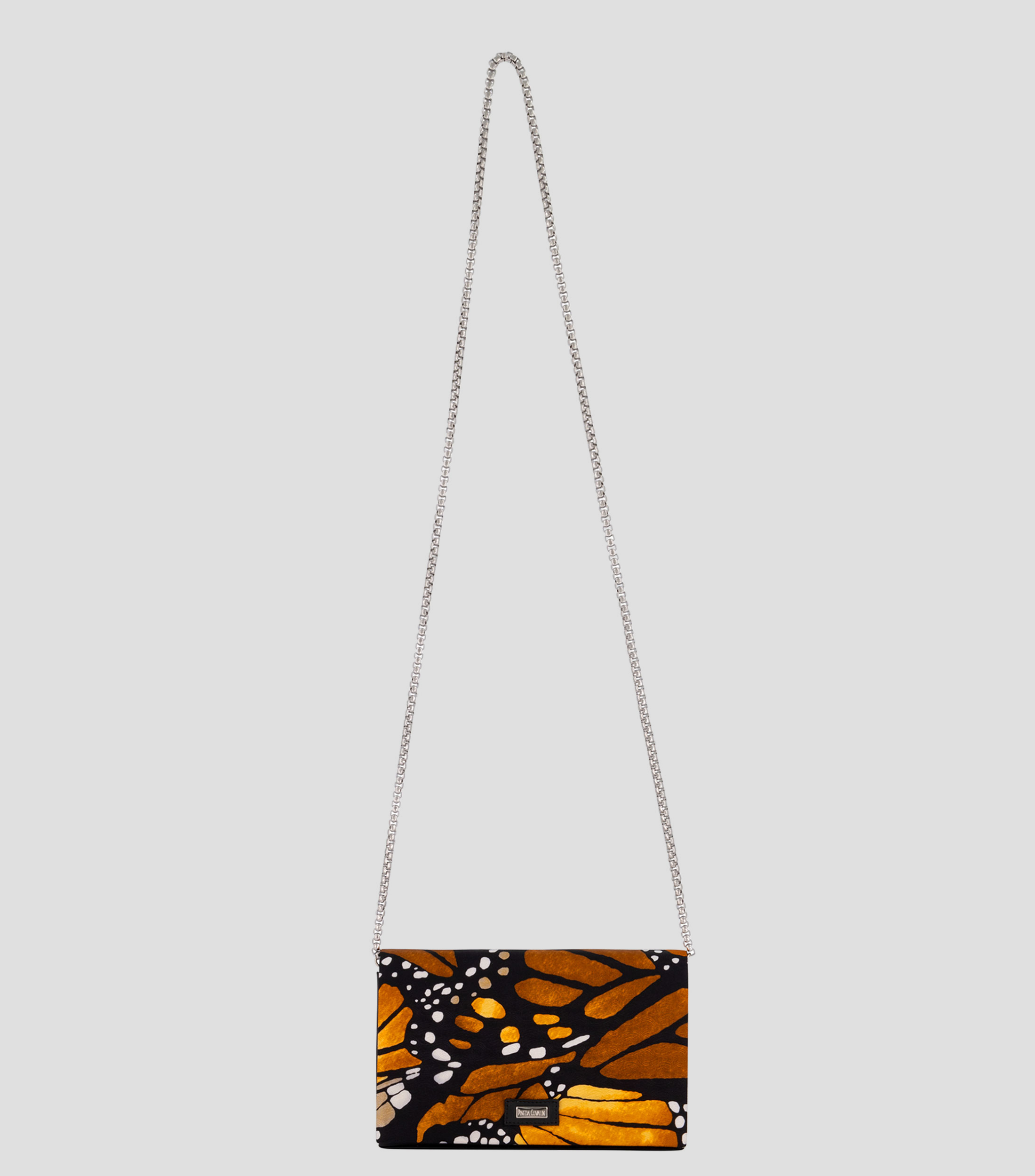 Bolsa crossbody con mariposas Mujer