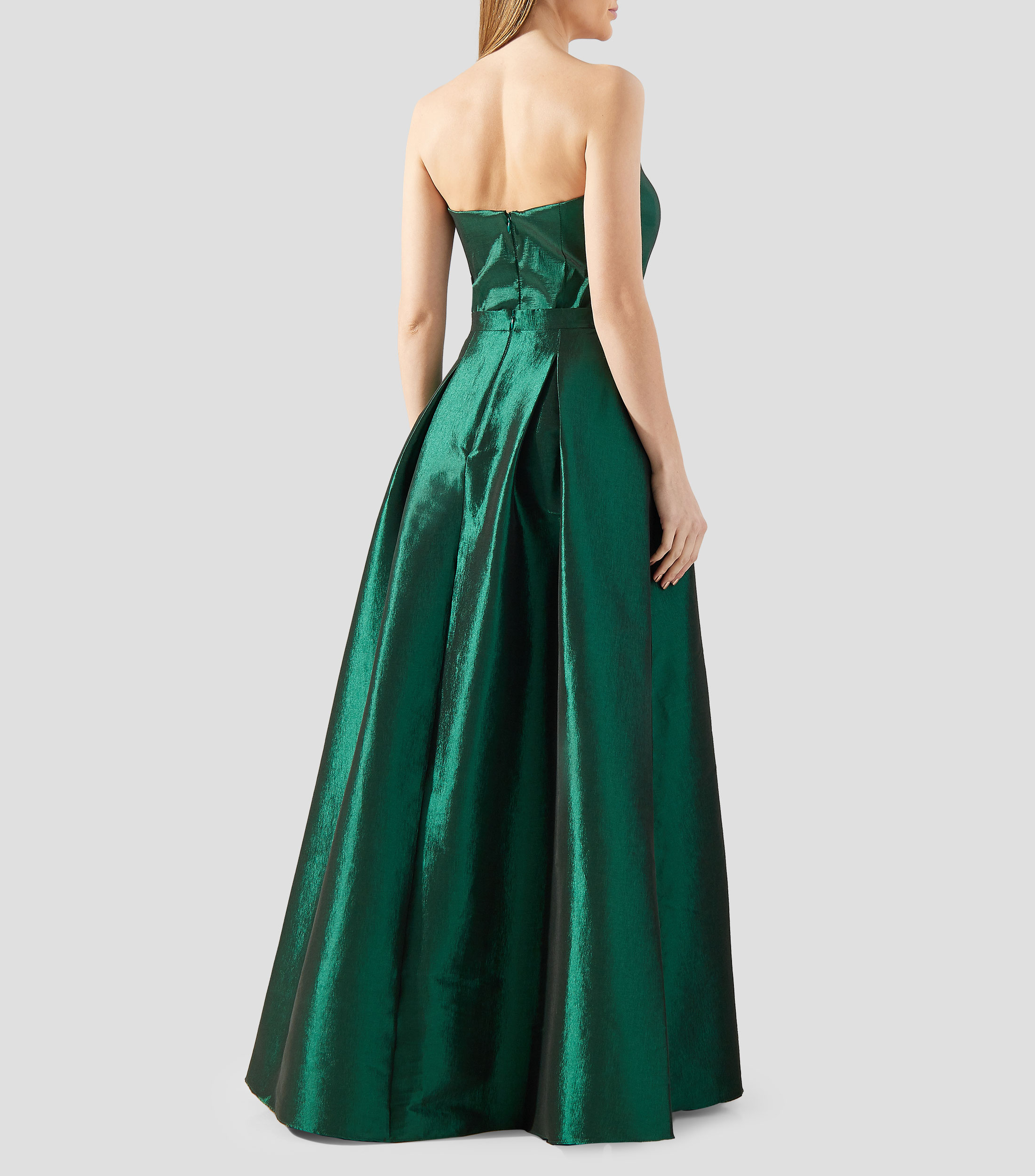 Vestido Corto a Largo liso Mujer