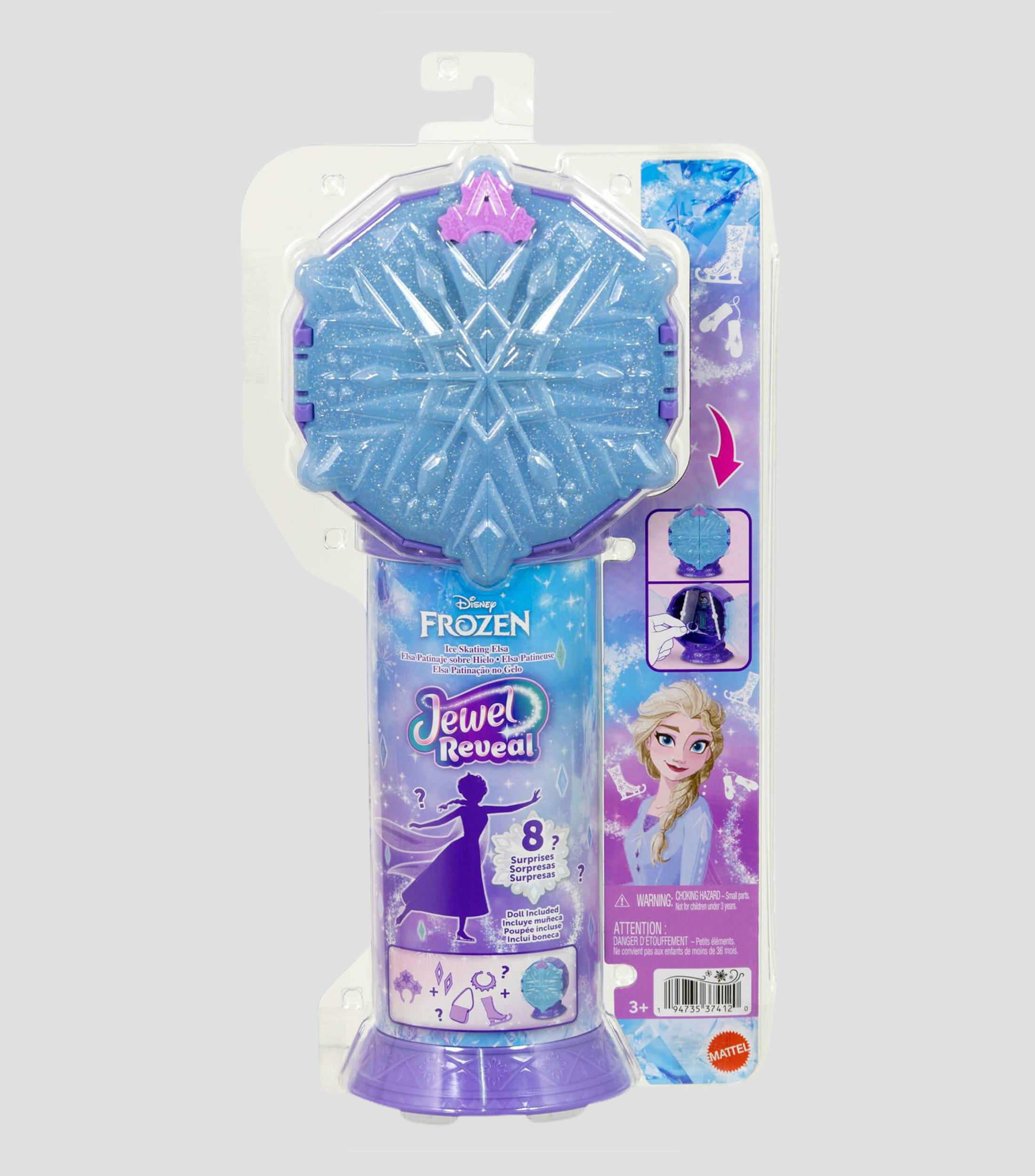 Muñeca Frozen Jewel Reveal Elsa