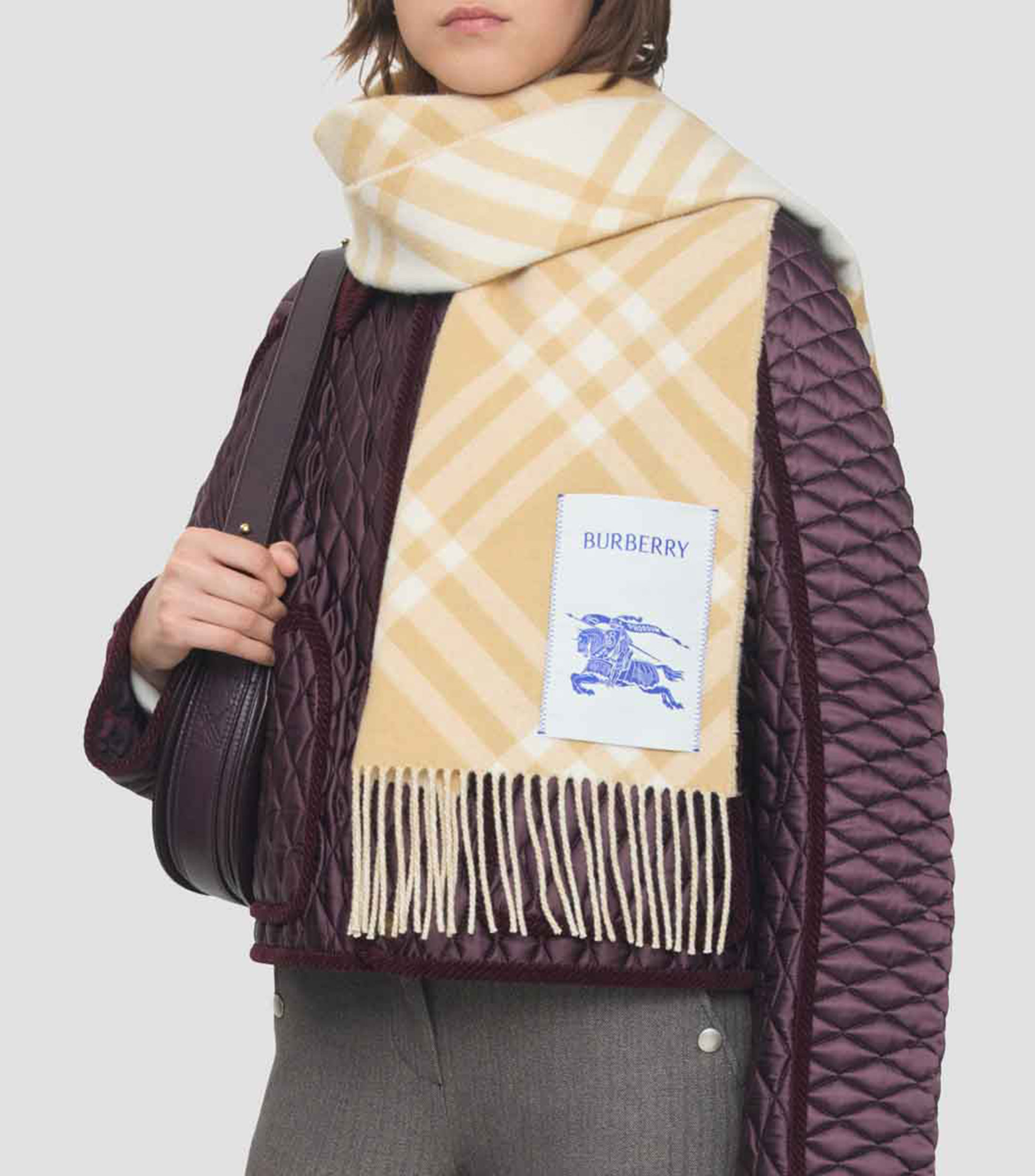 Bufanda a cuadros Unisex