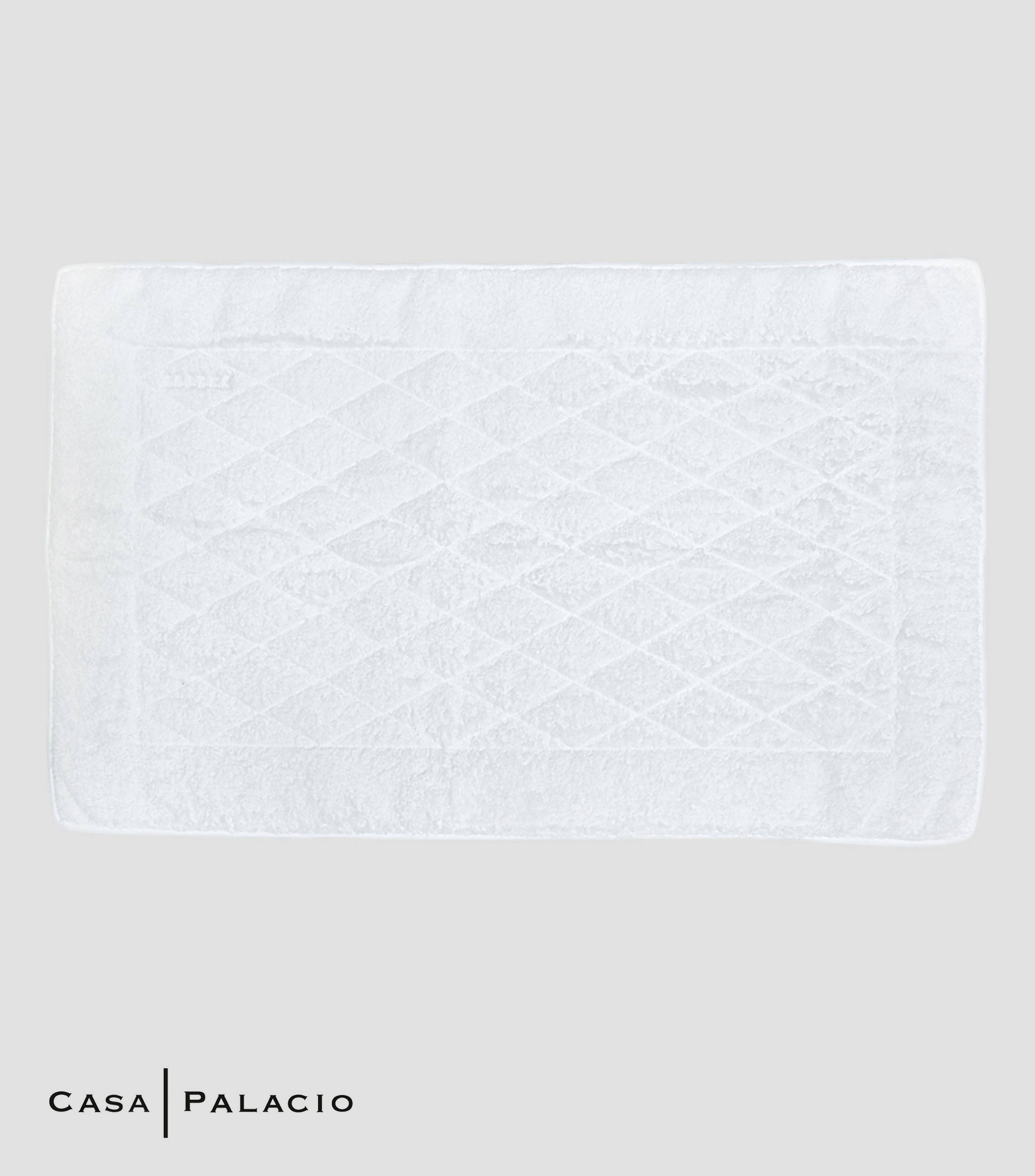 Tapete de bano Essent Spugna blanco rectangular