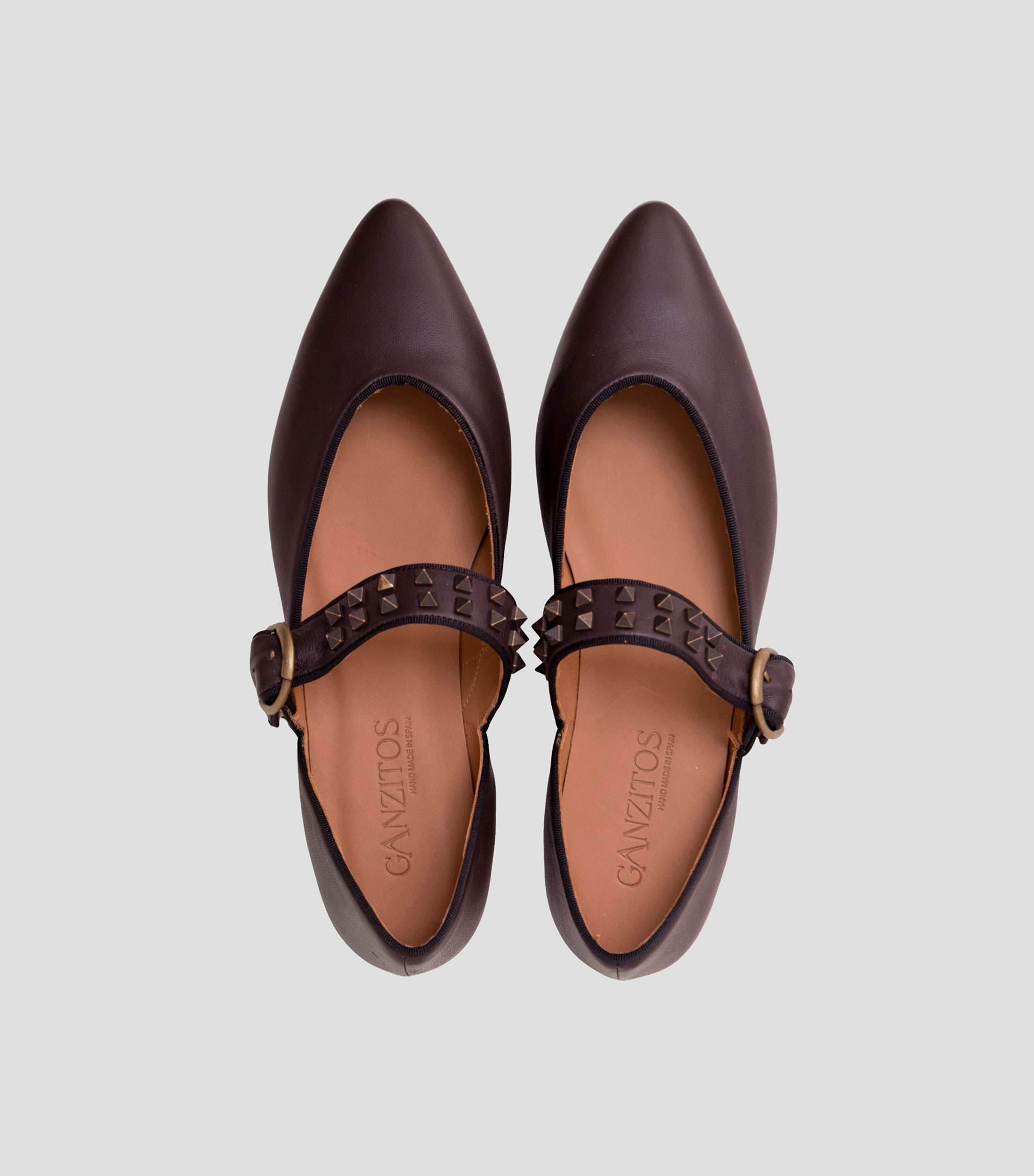 Zapatos casuales mary jane Sabrina en piel Mujer