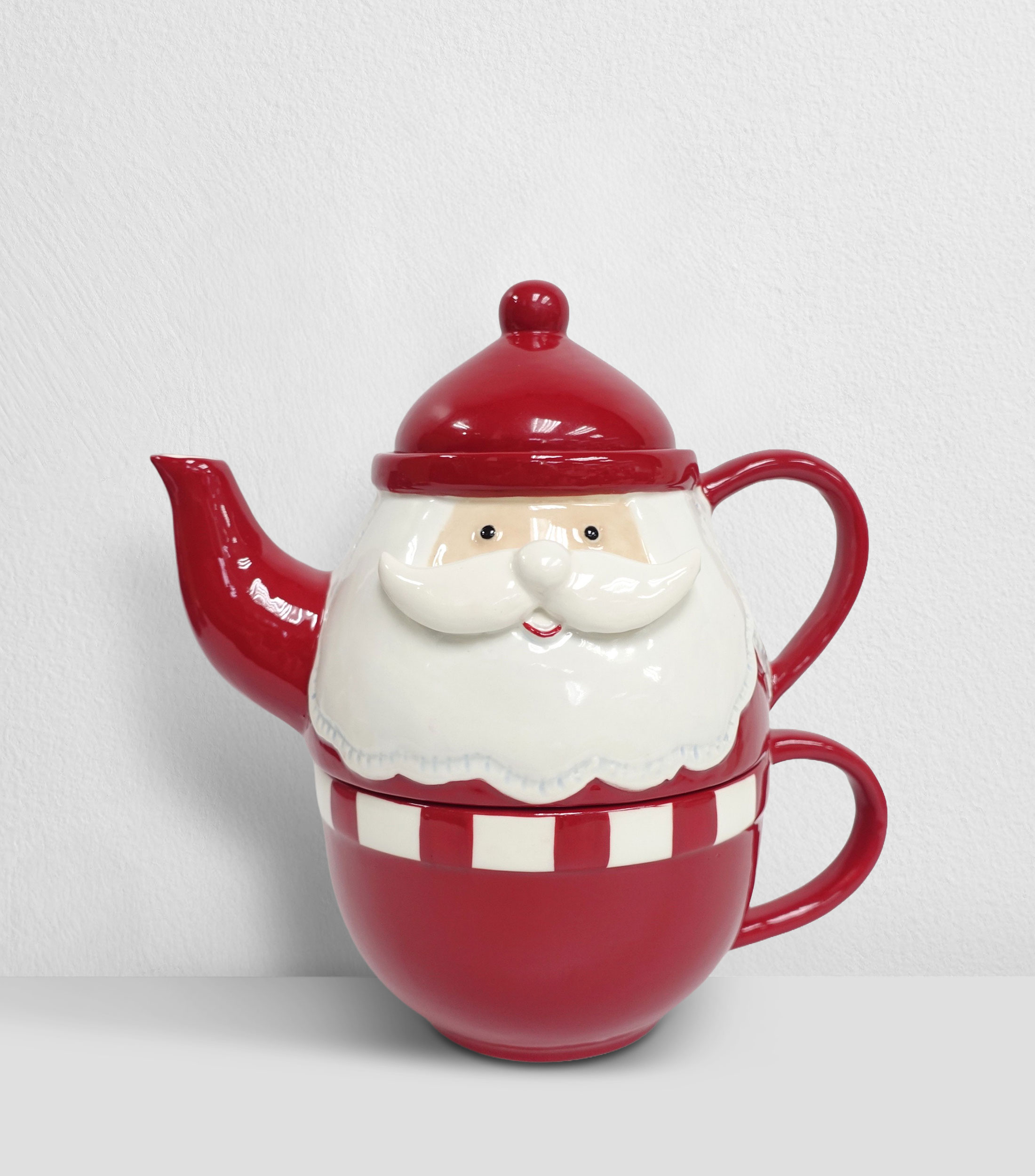 Tetera Santa Claus en Porcelana
